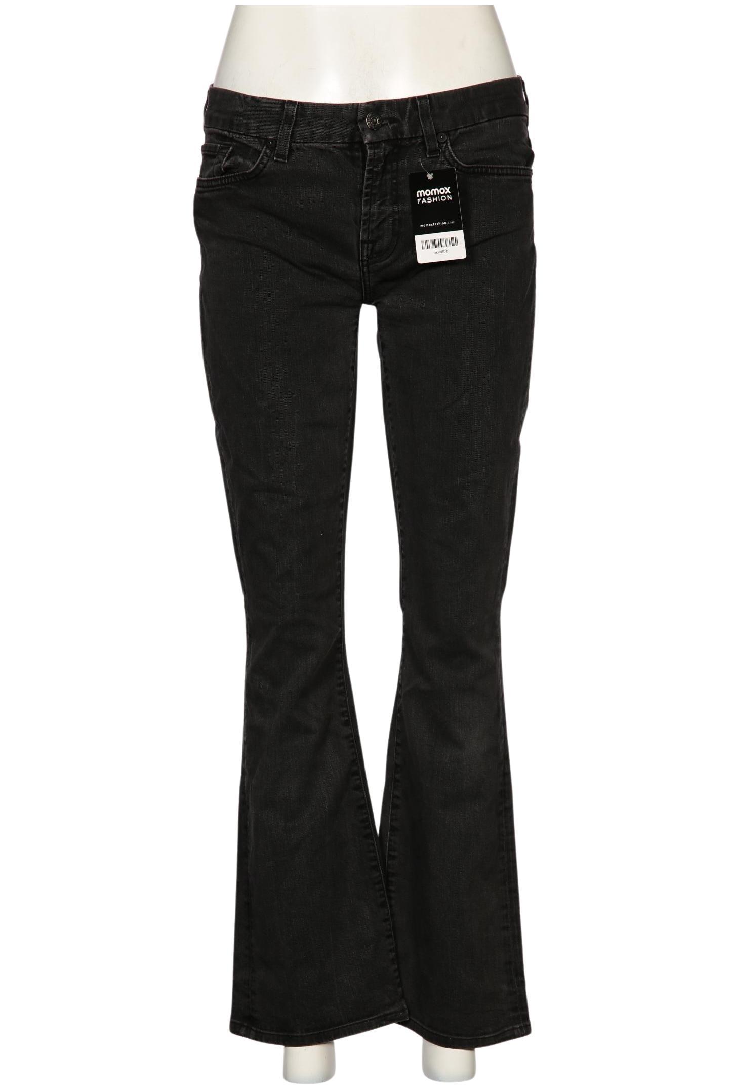 

7 for all mankind Damen Jeans, schwarz, Gr. 30