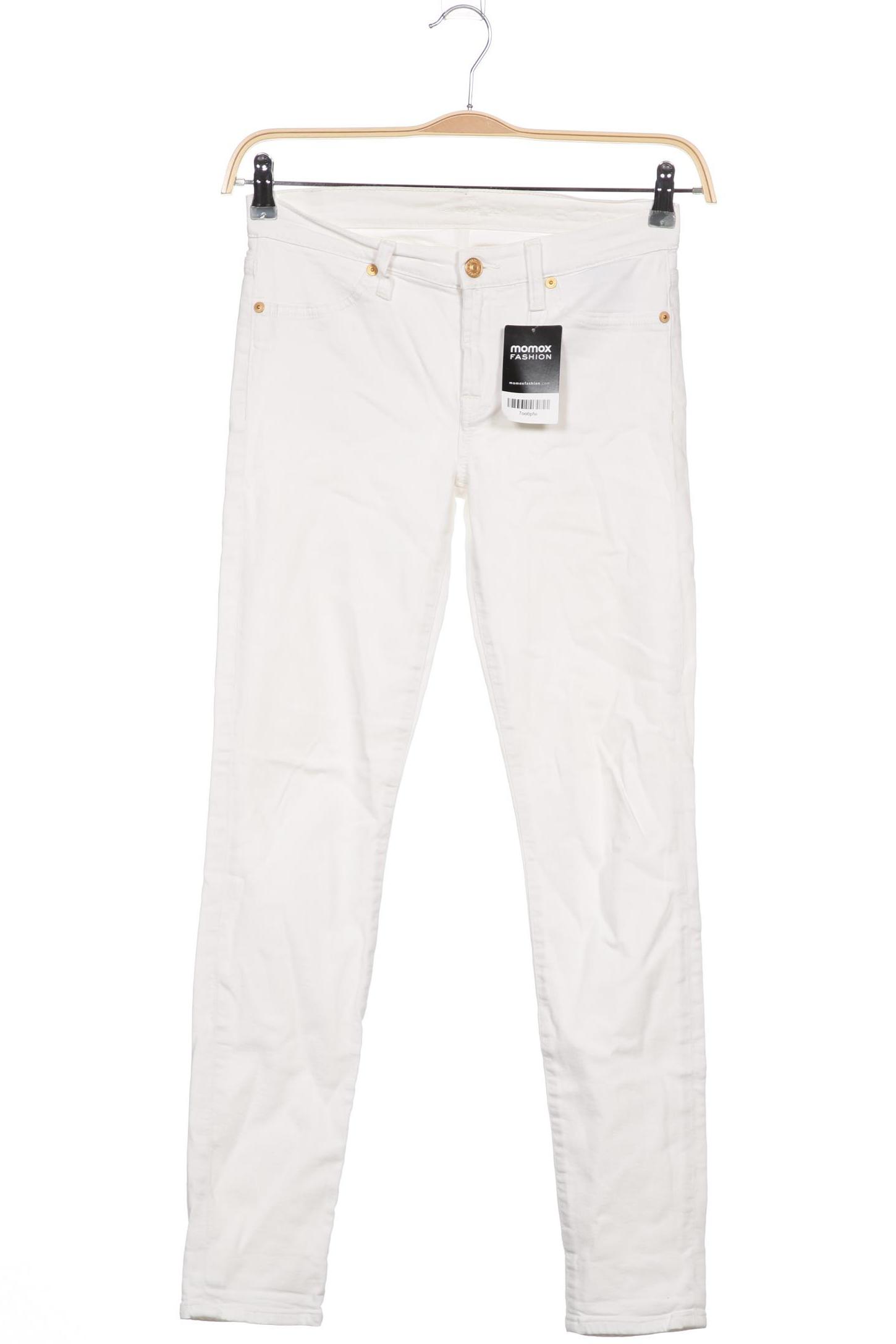 

7 for all mankind Damen Jeans, weiß, Gr. 27