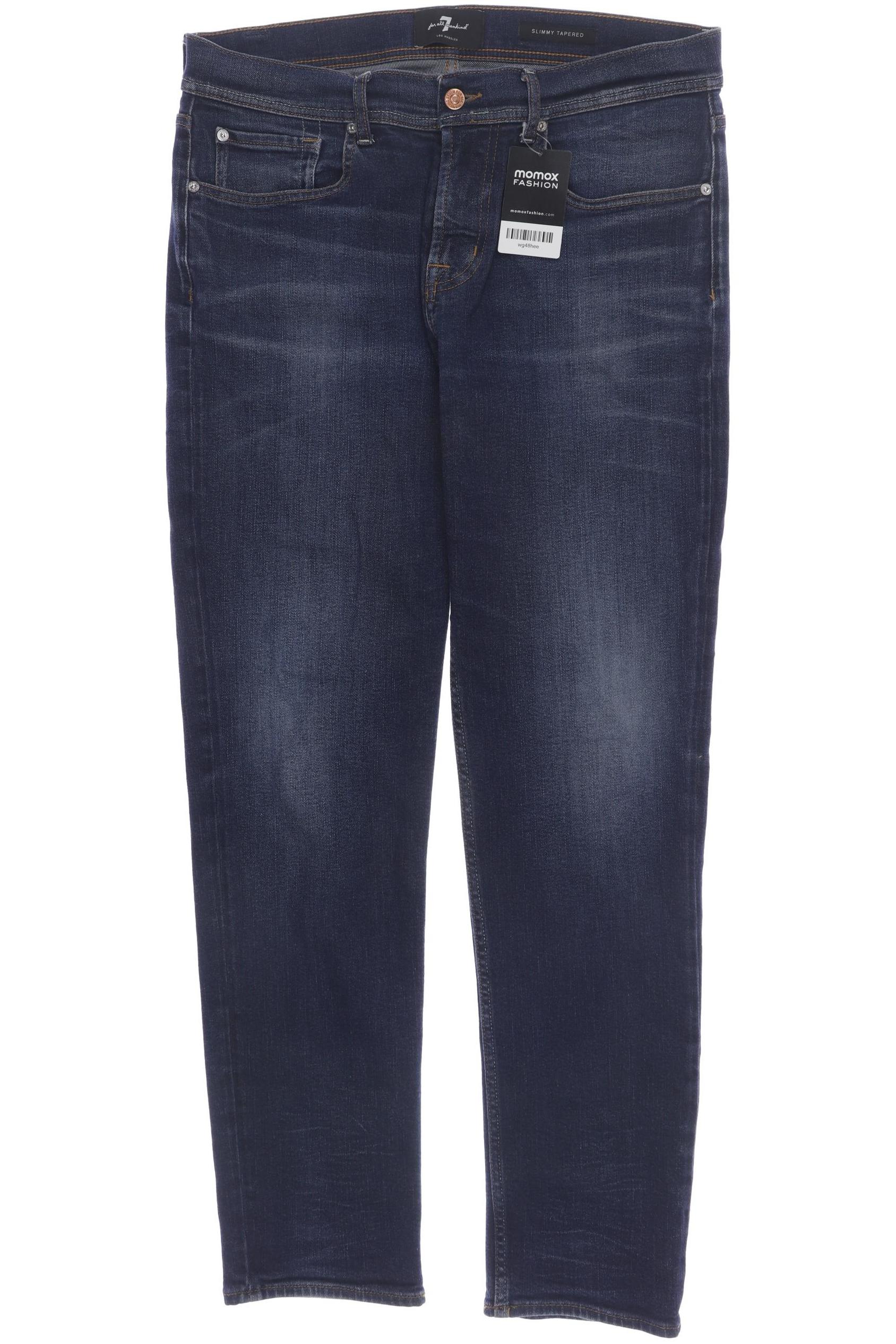 

7 for all mankind Herren Jeans, blau