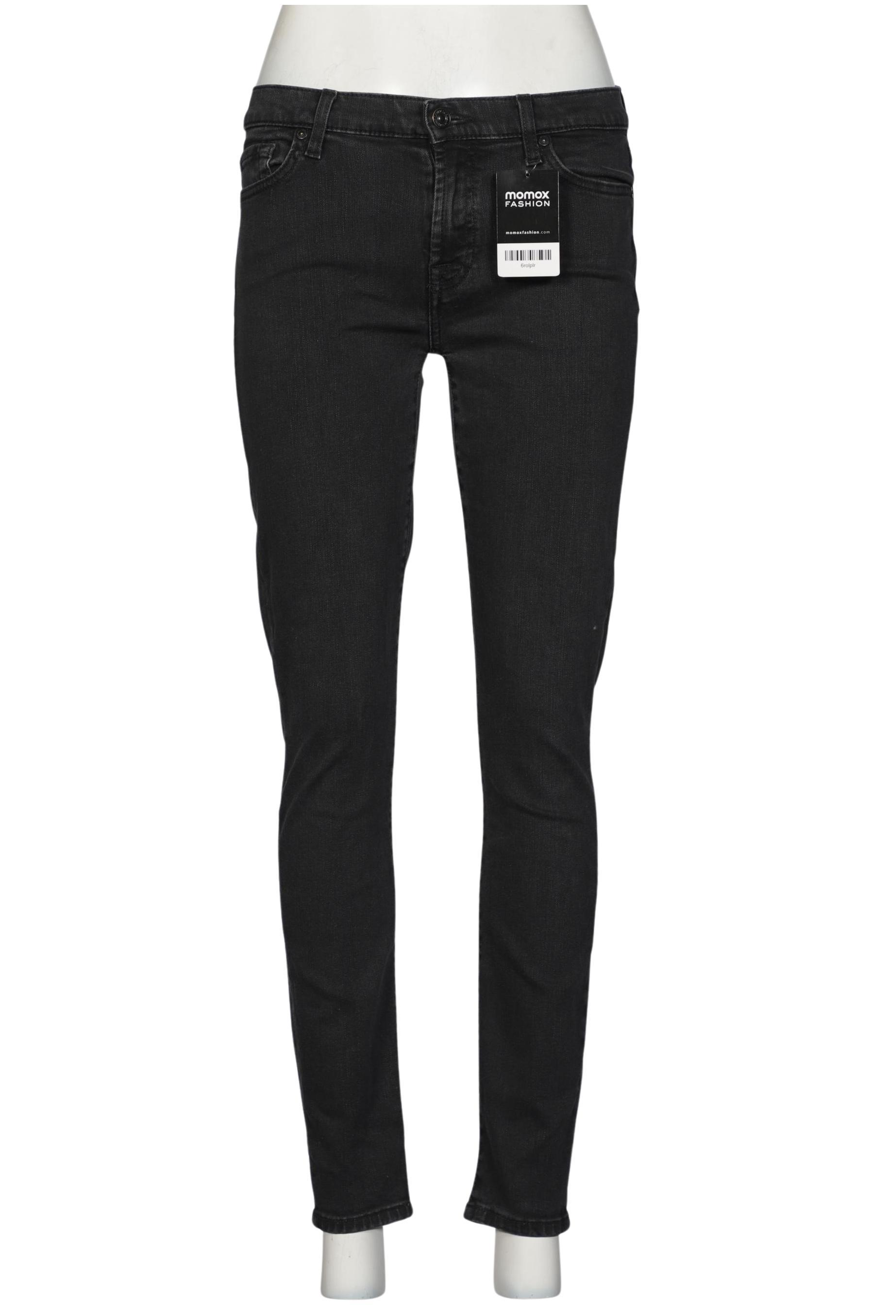 

7 for all mankind Damen Jeans, schwarz, Gr. 30