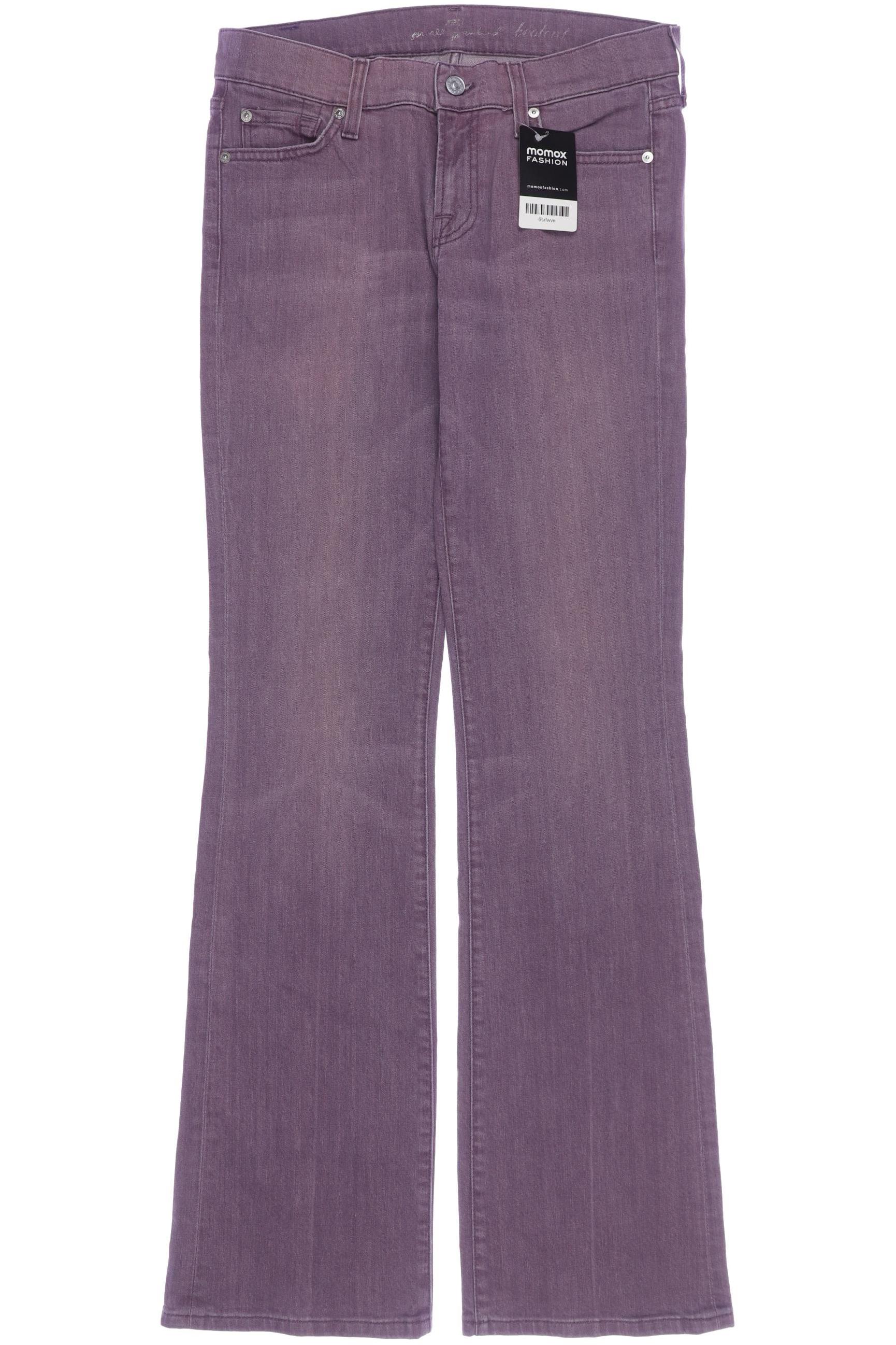 

7 for all mankind Damen Jeans, flieder, Gr. 27