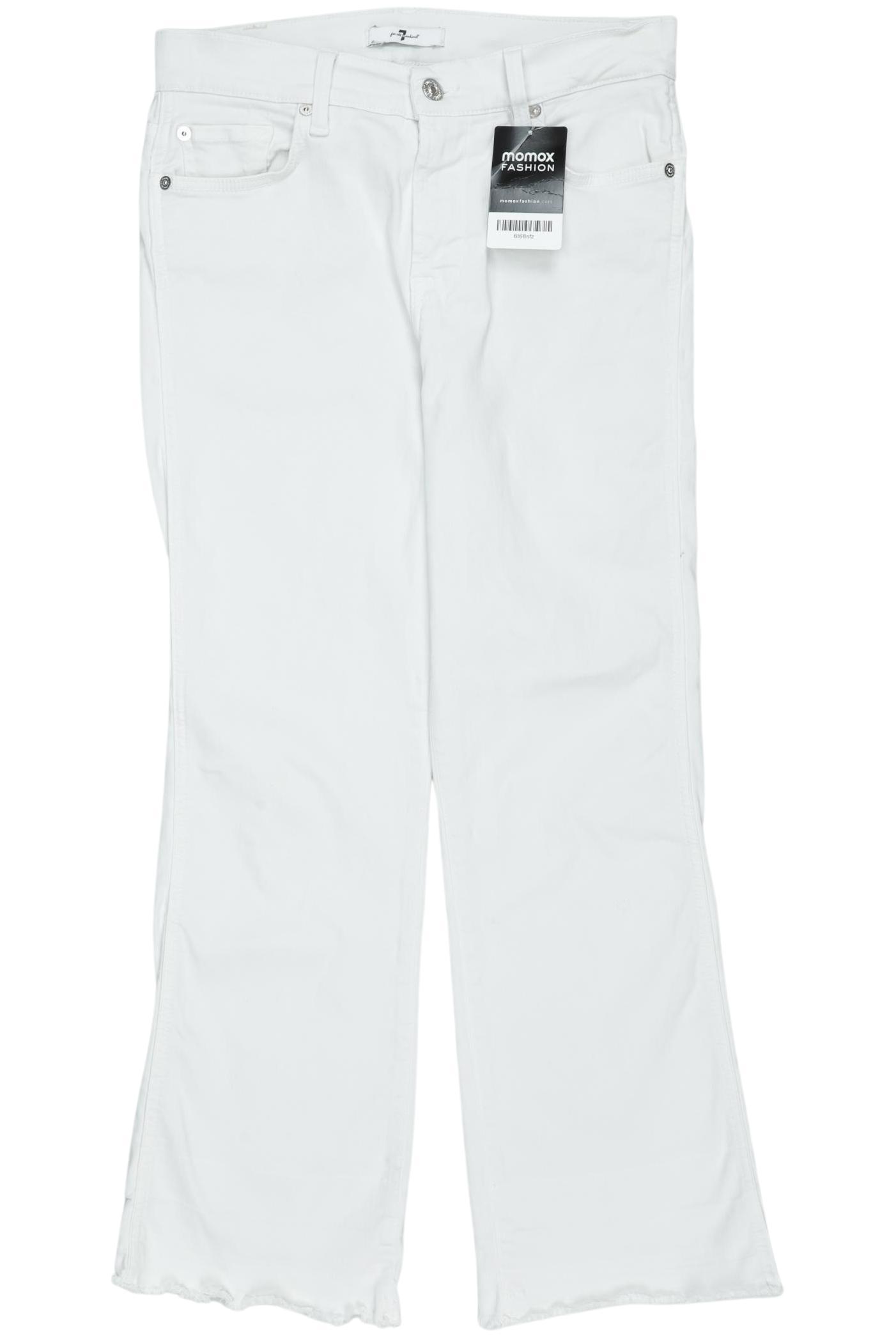 

7 for all mankind Damen Jeans, weiß, Gr. 29