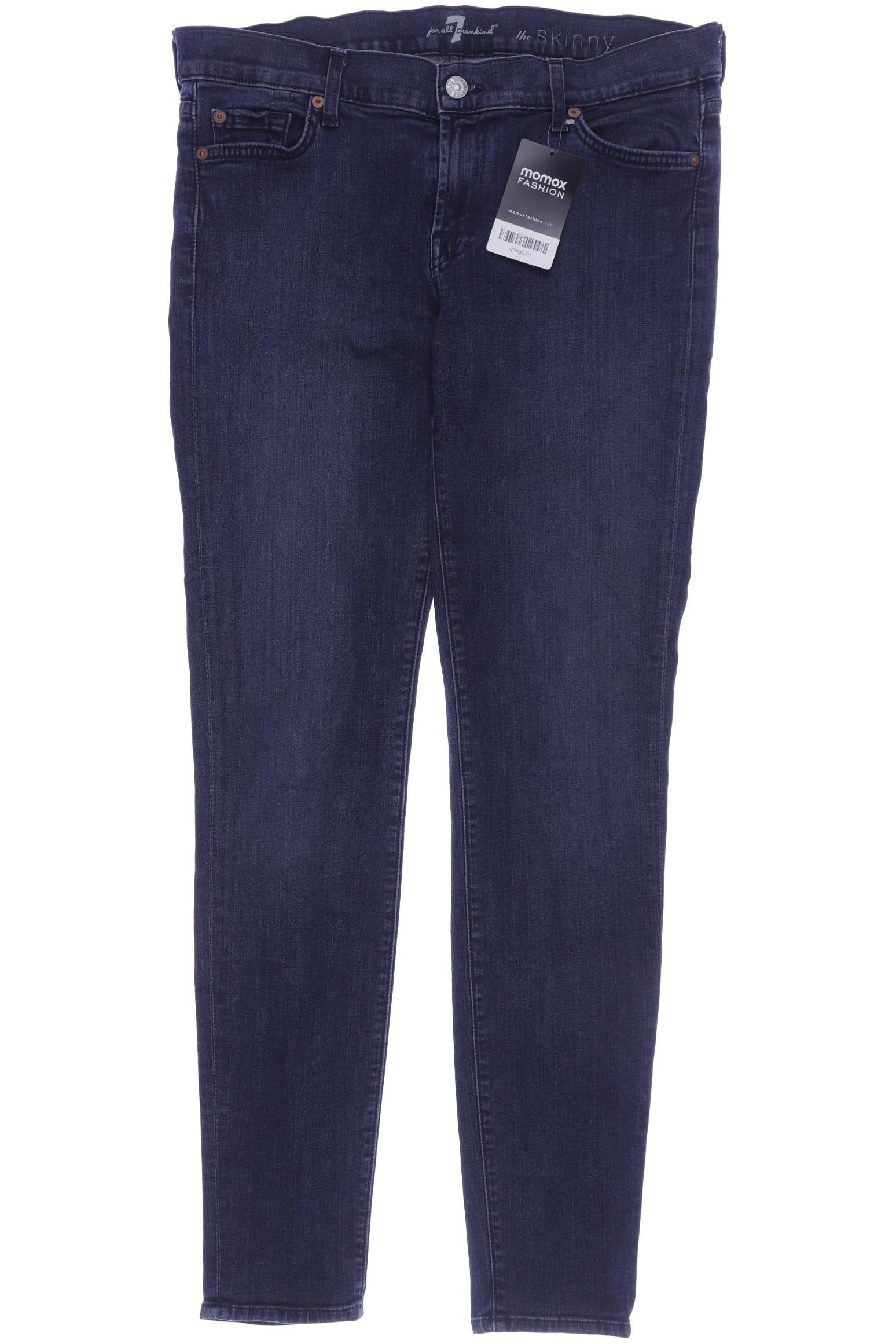 

7 for all mankind Damen Jeans, marineblau