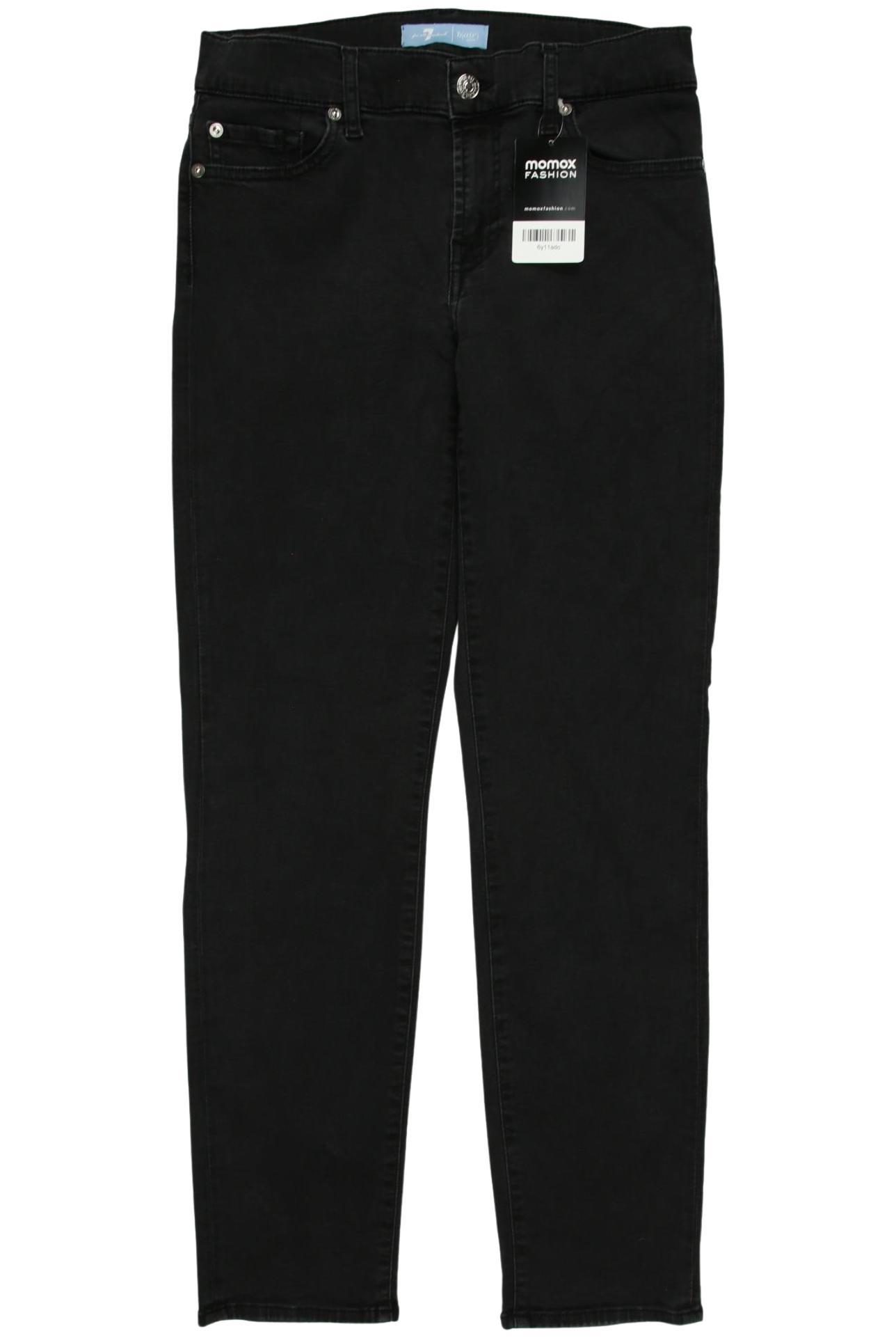 

7 for all mankind Damen Jeans, schwarz, Gr. 28