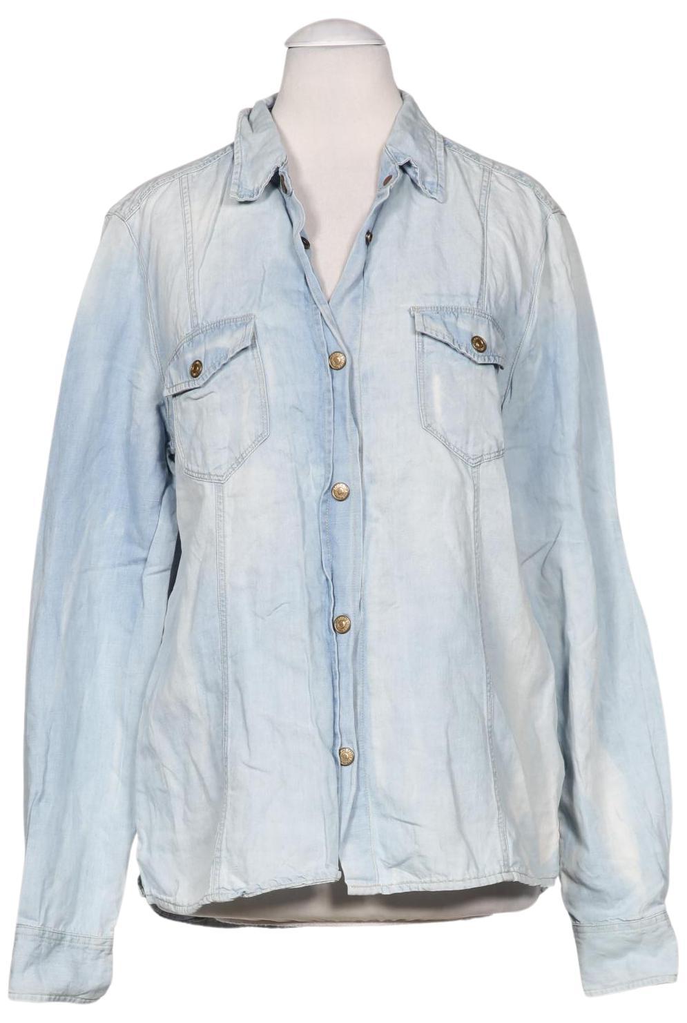 

7 for all mankind Damen Bluse, hellblau, Gr. 38