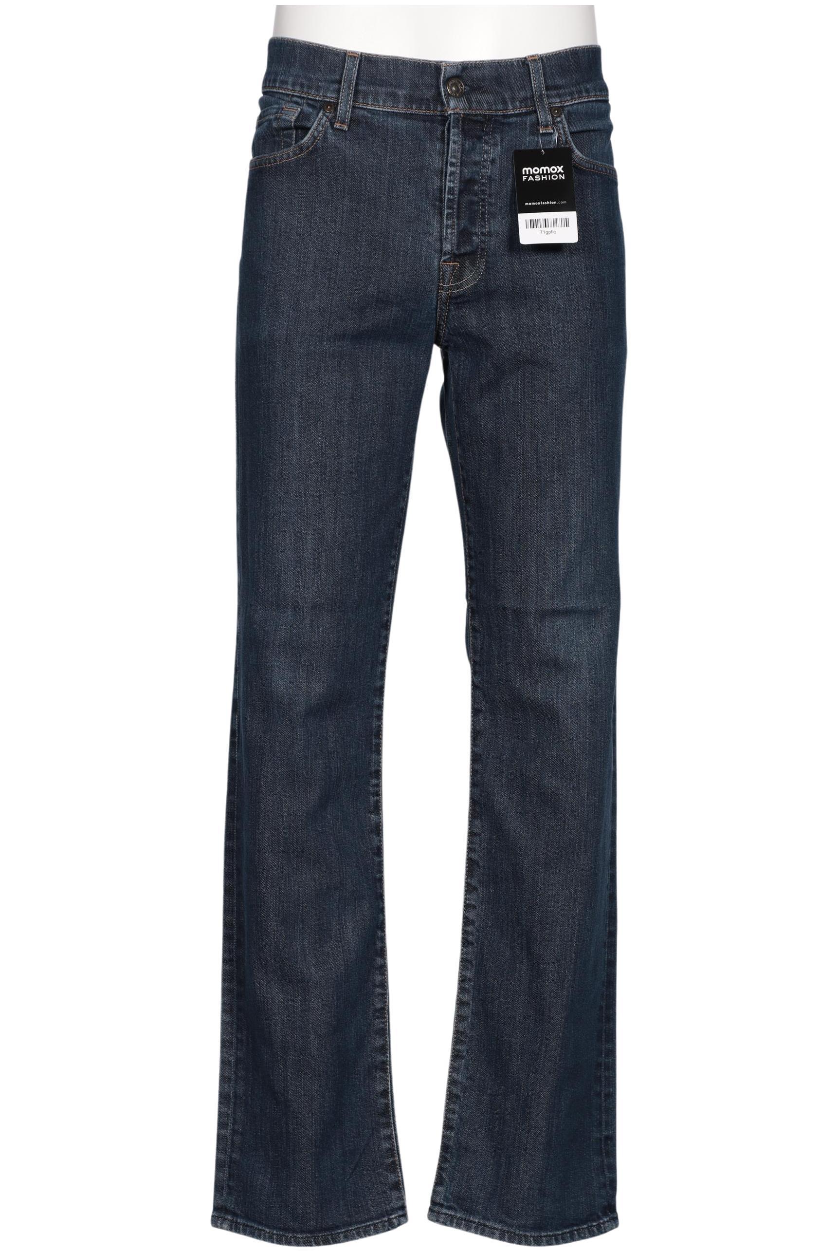 

7 for all mankind Herren Jeans, blau, Gr. 34