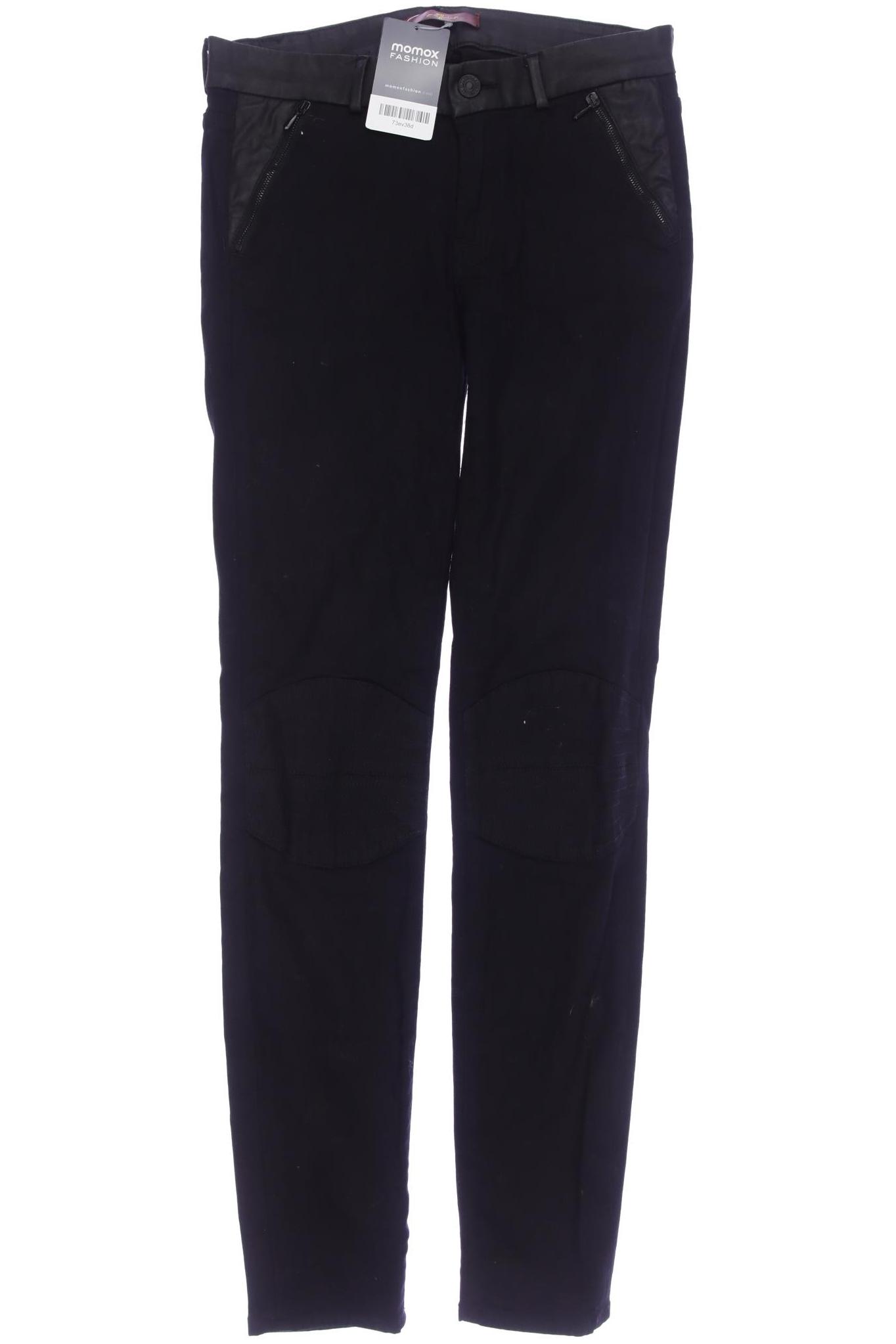 

7 for all mankind Damen Stoffhose, schwarz, Gr. 27