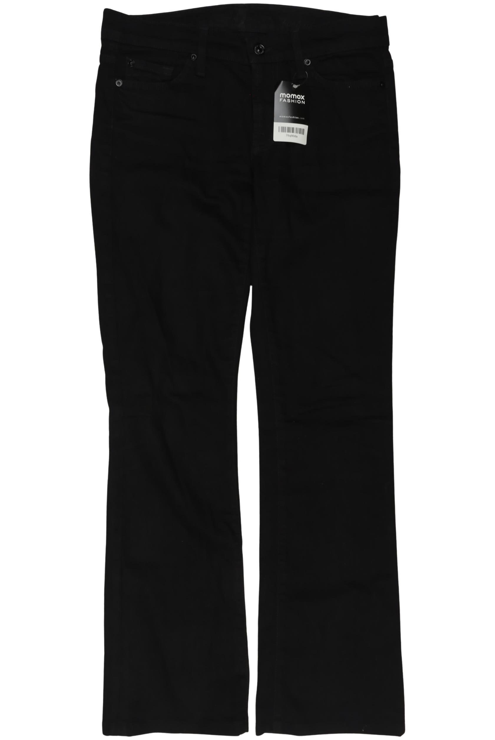 

7 for all mankind Damen Jeans, schwarz, Gr. 28
