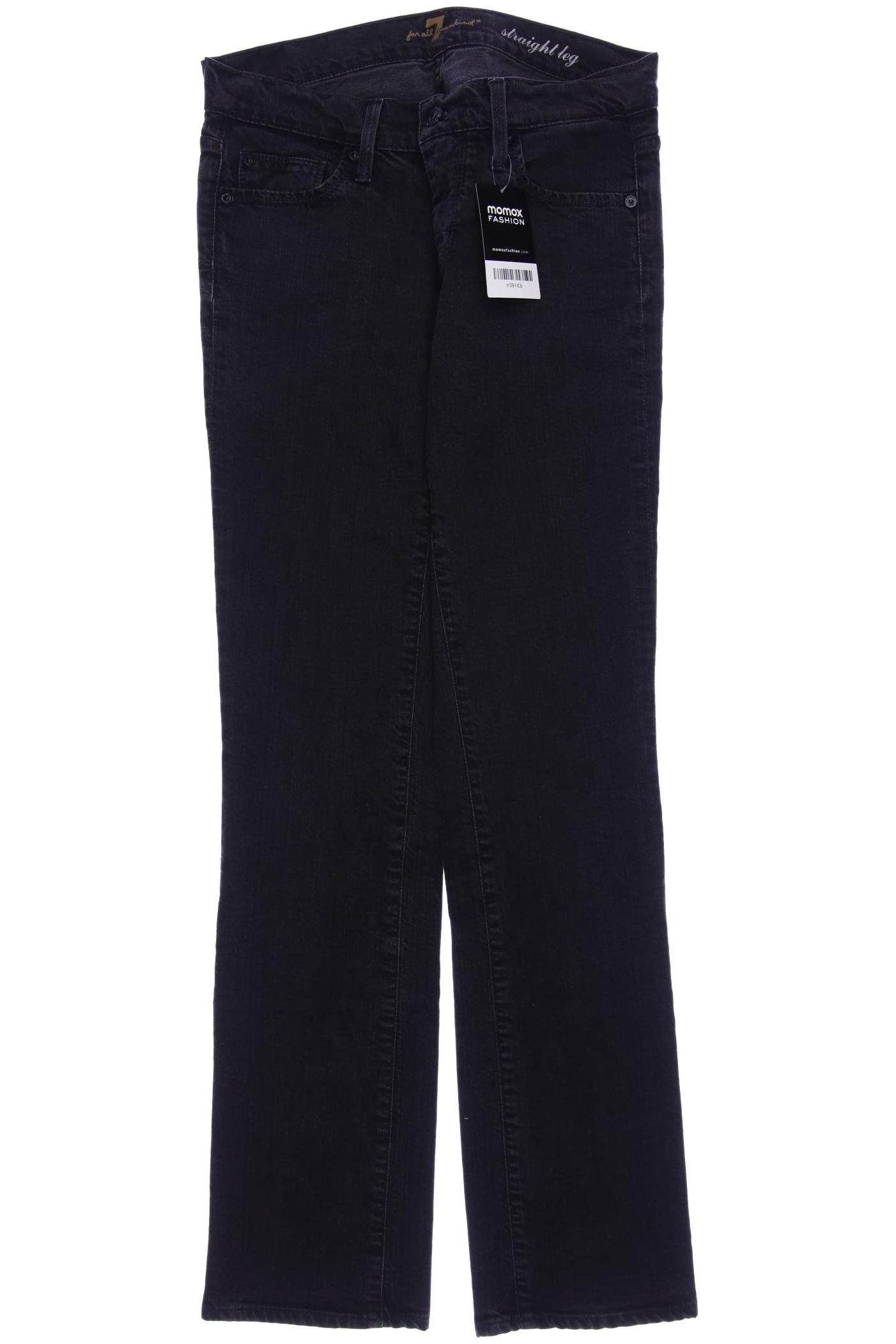 

7 for all mankind Damen Jeans, schwarz, Gr. 26