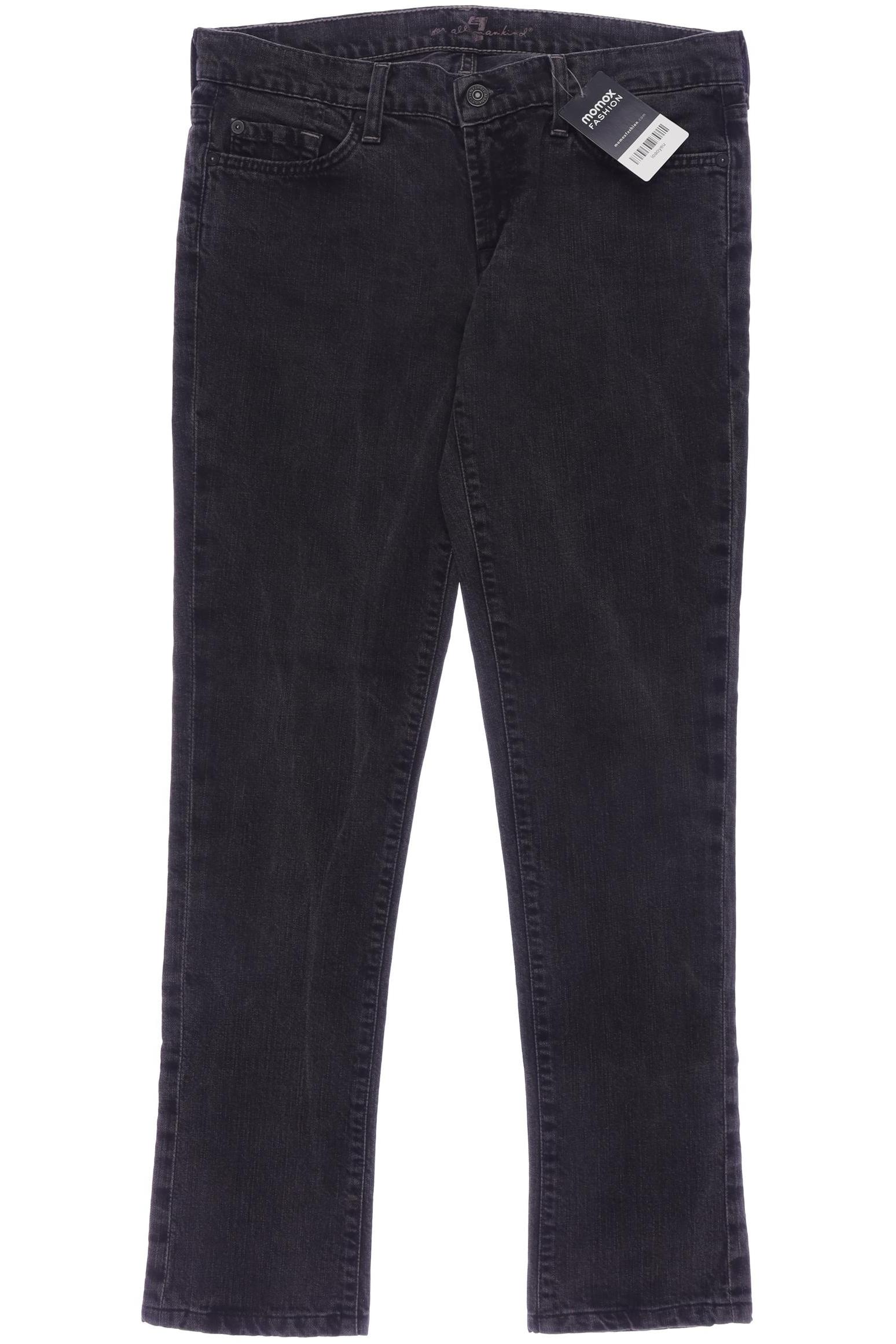 

7 for all mankind Damen Jeans, schwarz, Gr. 30