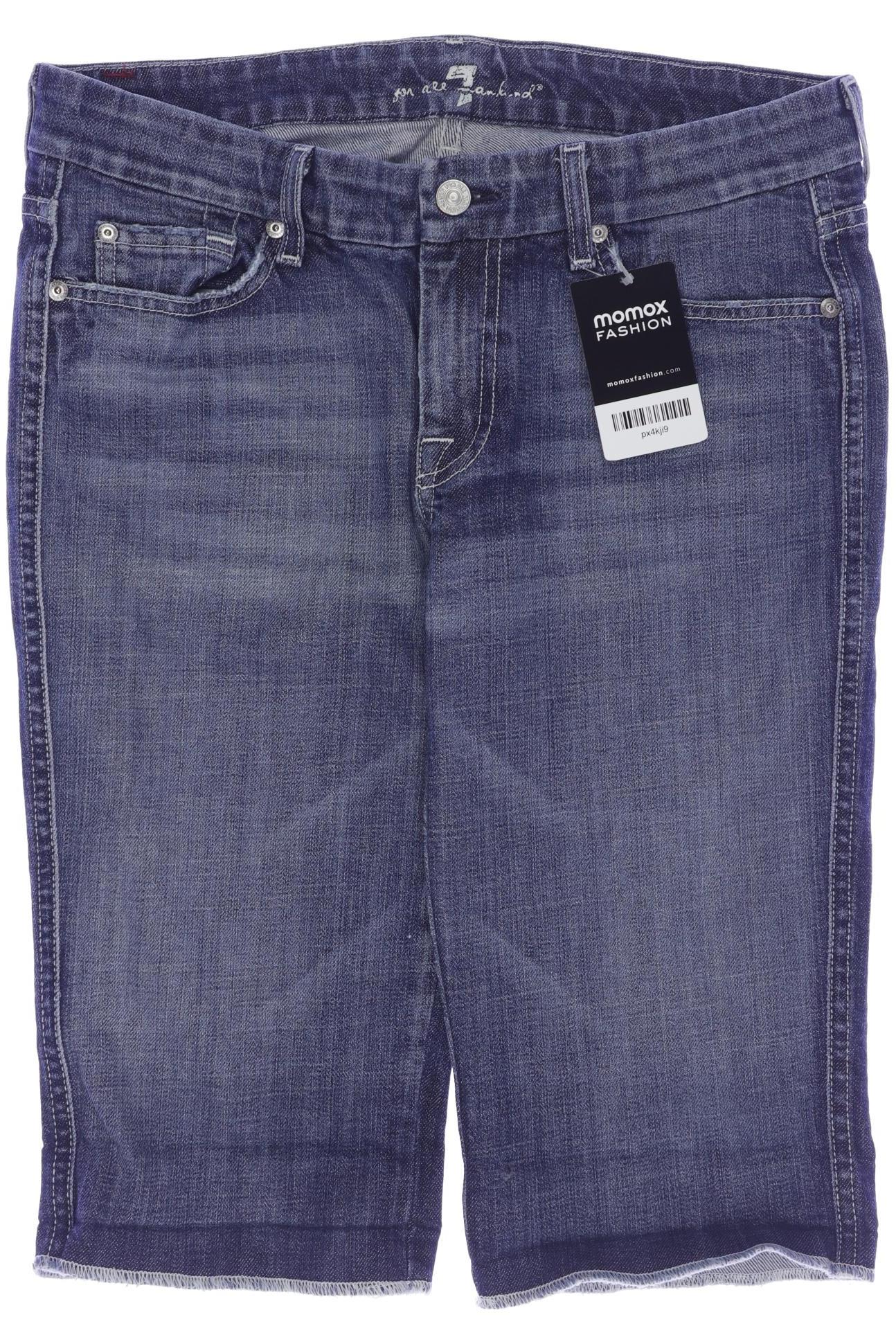 

7 for all mankind Damen Shorts, blau, Gr. 29