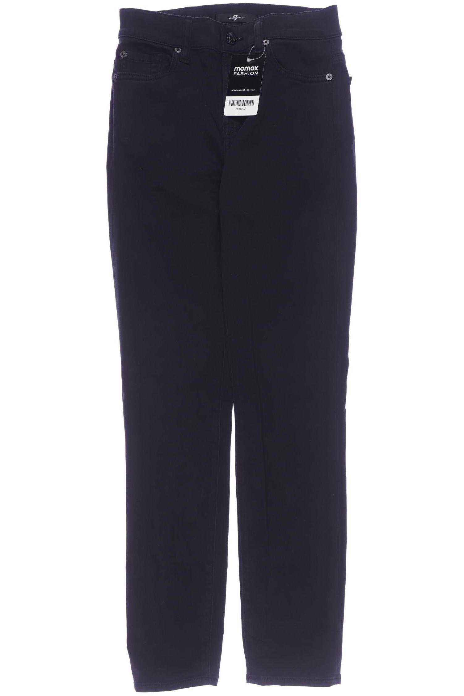 

7 for all mankind Damen Jeans, schwarz, Gr. 25