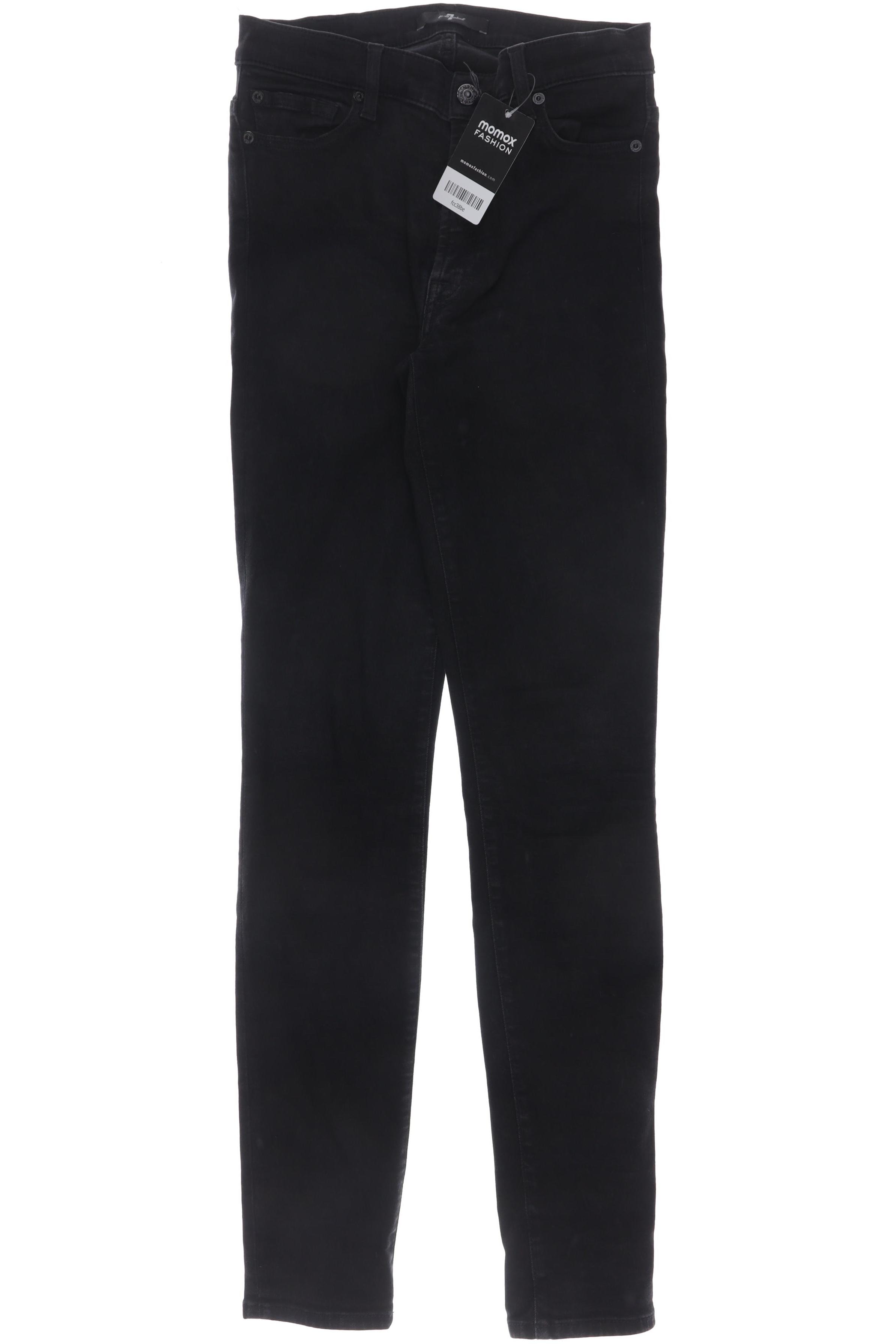 

7 for all mankind Damen Jeans, schwarz, Gr. 25