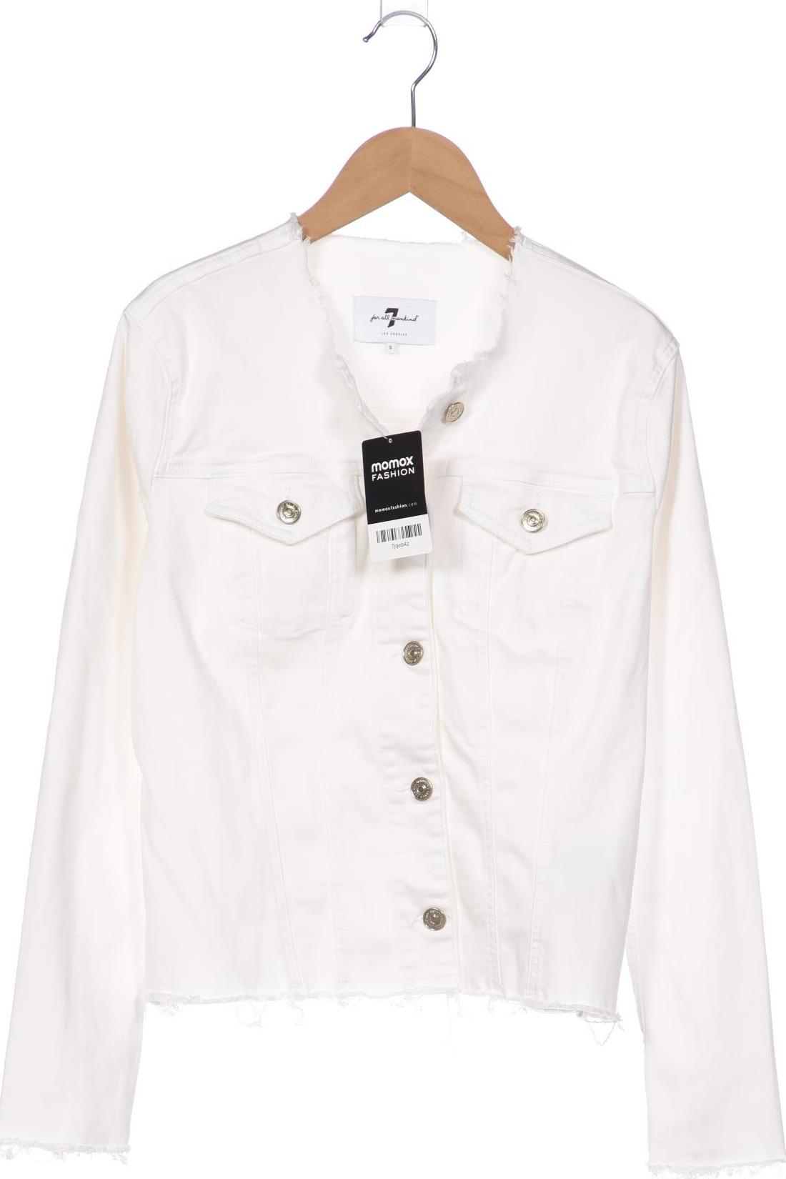 

7 for all mankind Damen Jacke, weiß, Gr. 36