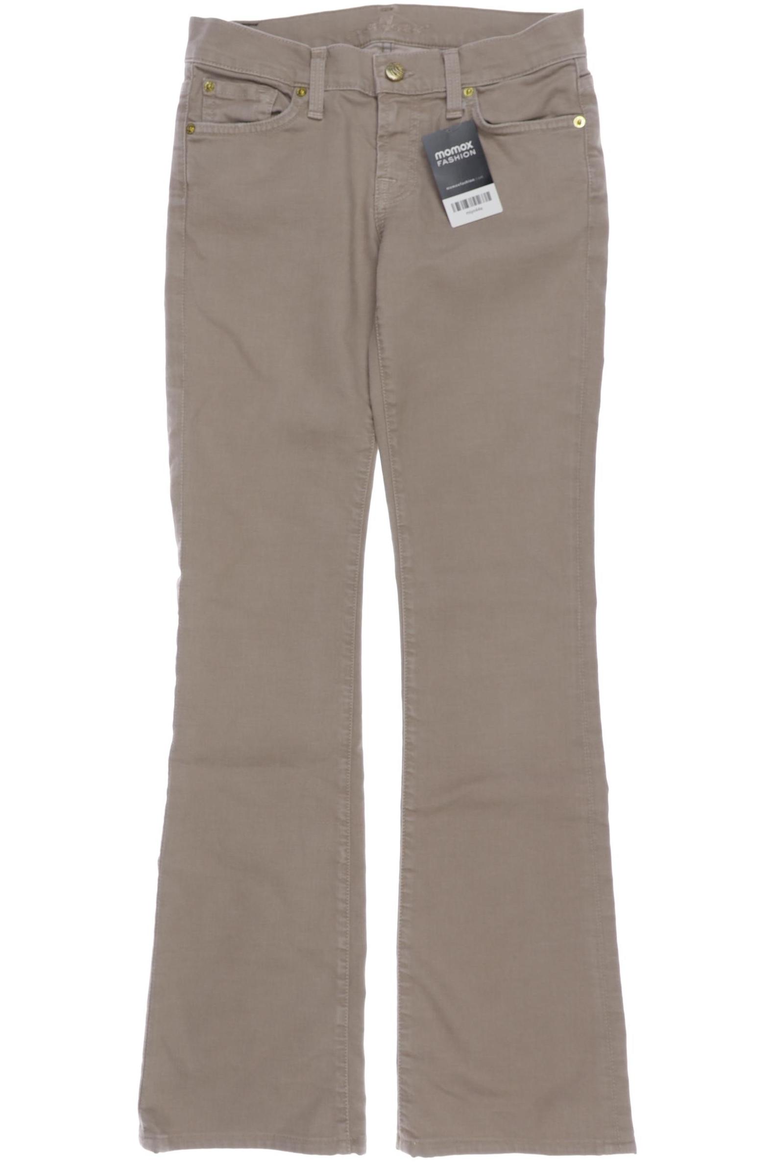 

7 for all mankind Damen Jeans, beige, Gr. 26