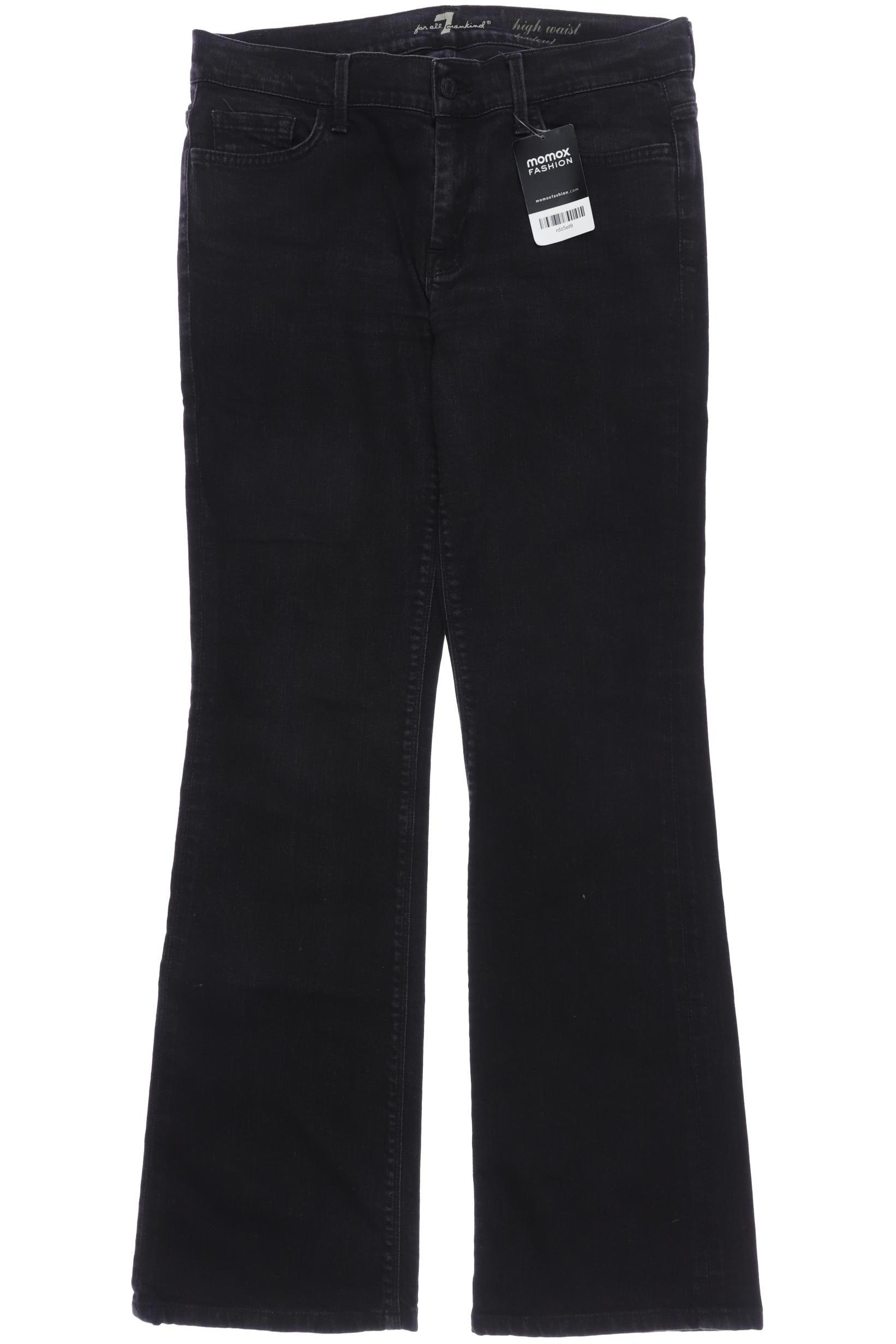 

7 for all mankind Damen Jeans, schwarz, Gr. 30