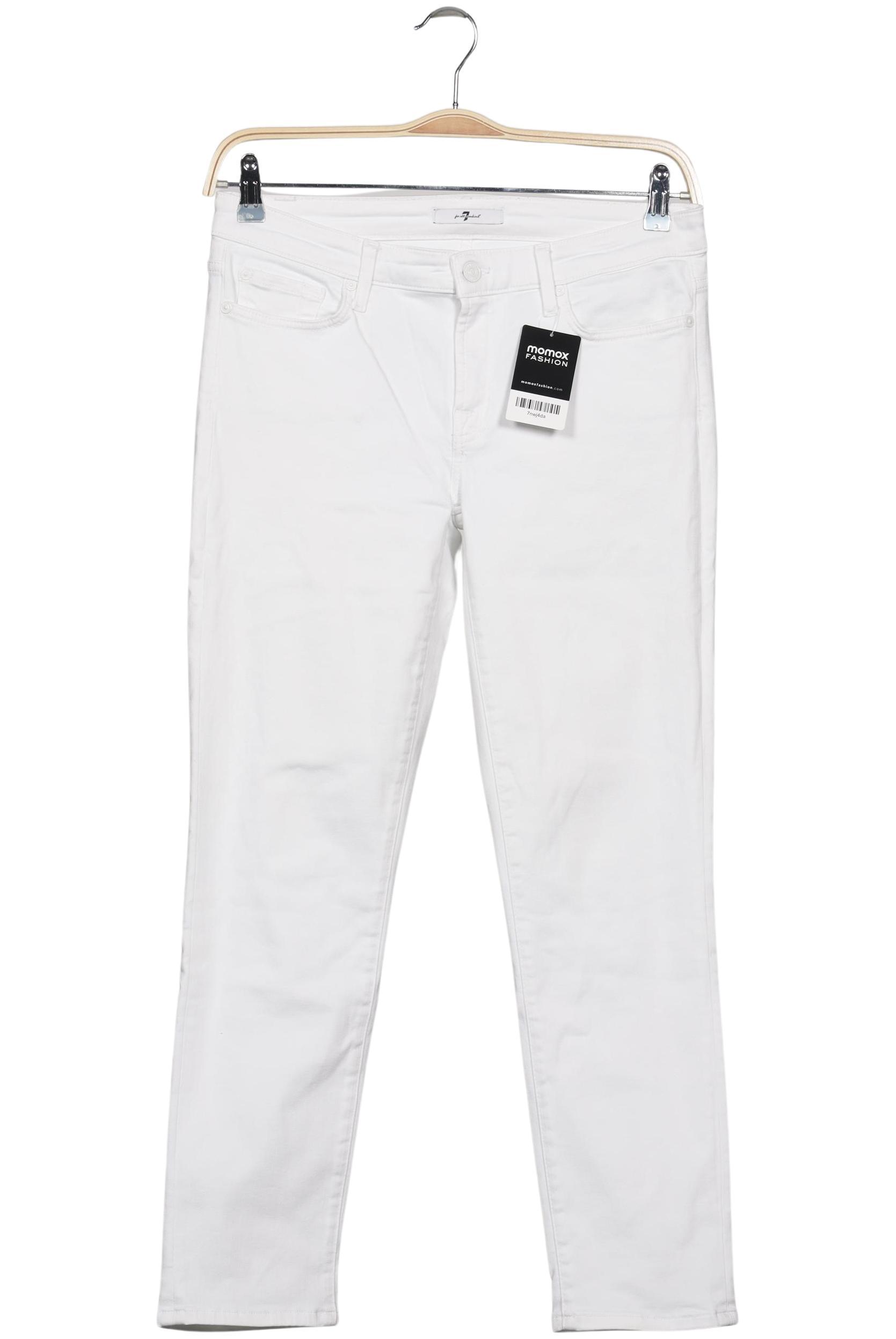 

7 for all mankind Damen Jeans, weiß, Gr. 31