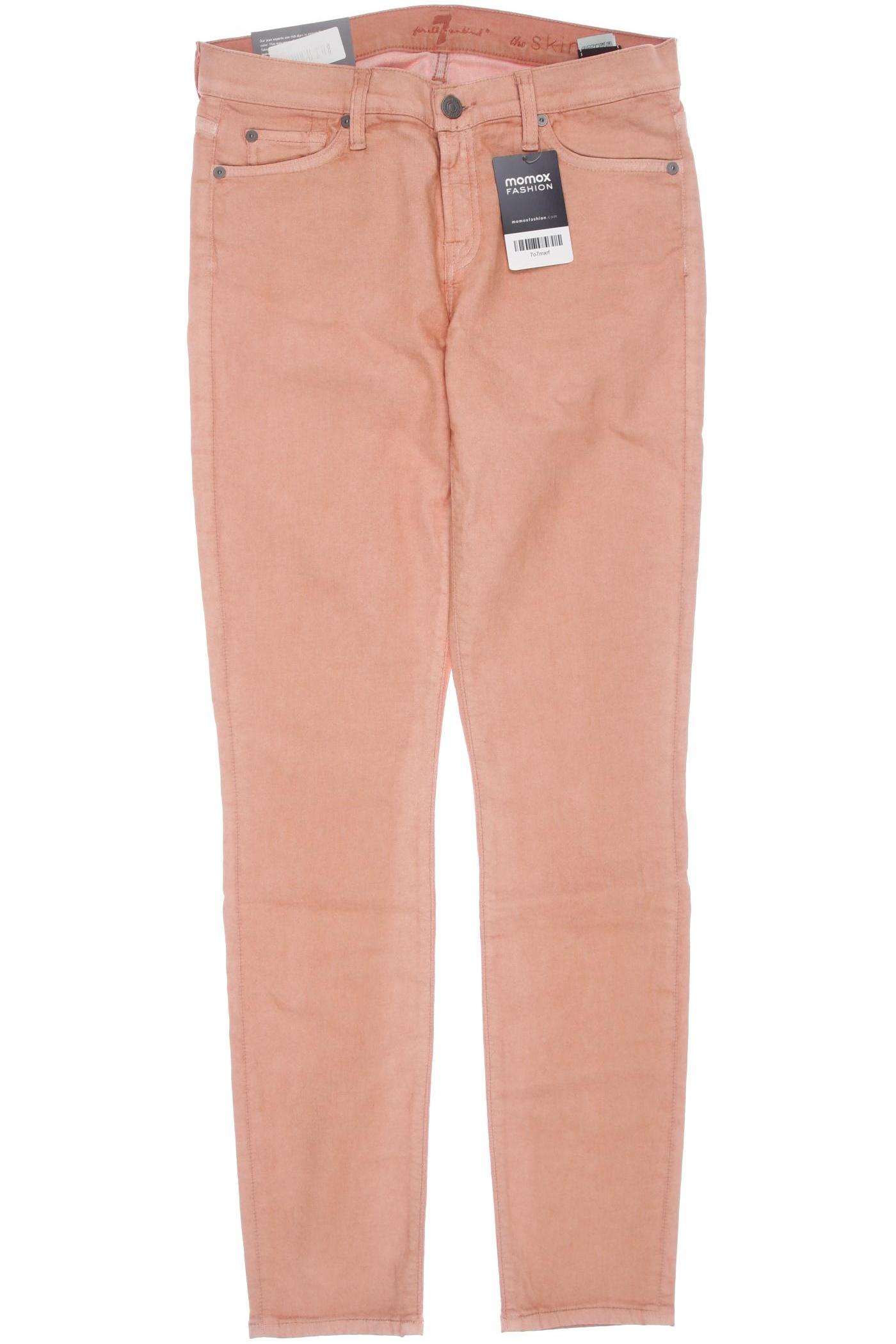 

7 for all mankind Damen Jeans, orange, Gr. 28