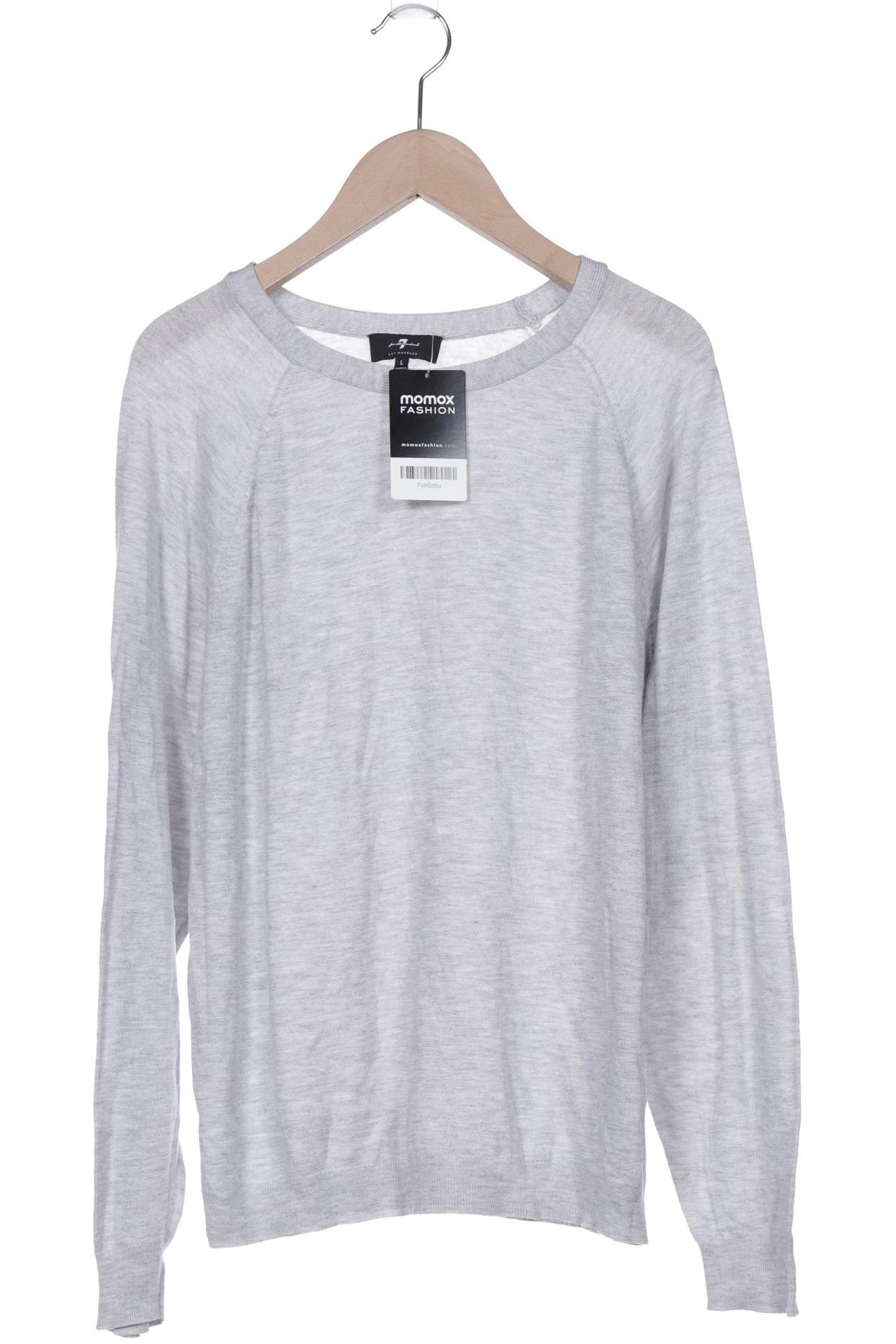 

7 for all mankind Damen Pullover, grau, Gr. 42