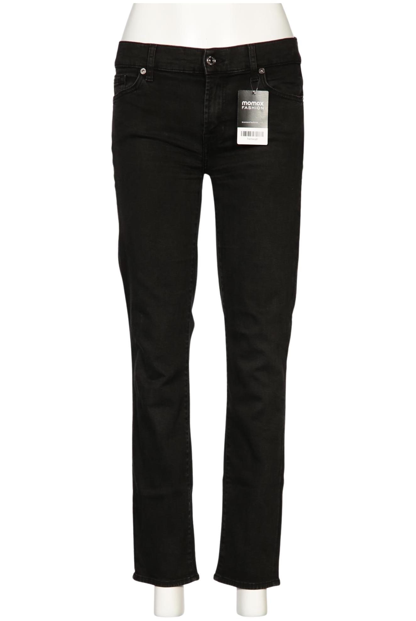 

7 for all mankind Damen Jeans, schwarz, Gr. 28