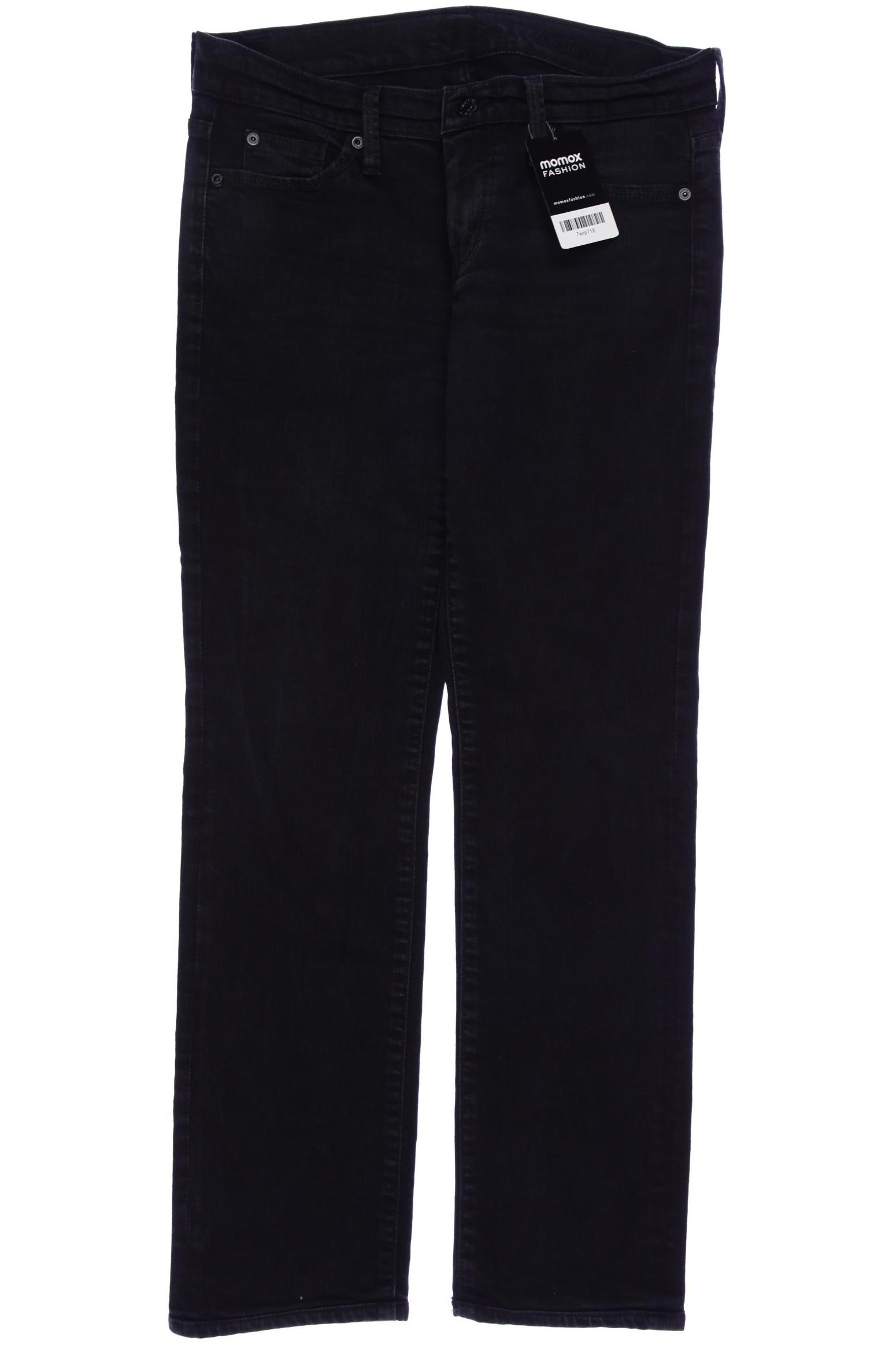 

7 for all mankind Damen Jeans, schwarz, Gr. 38