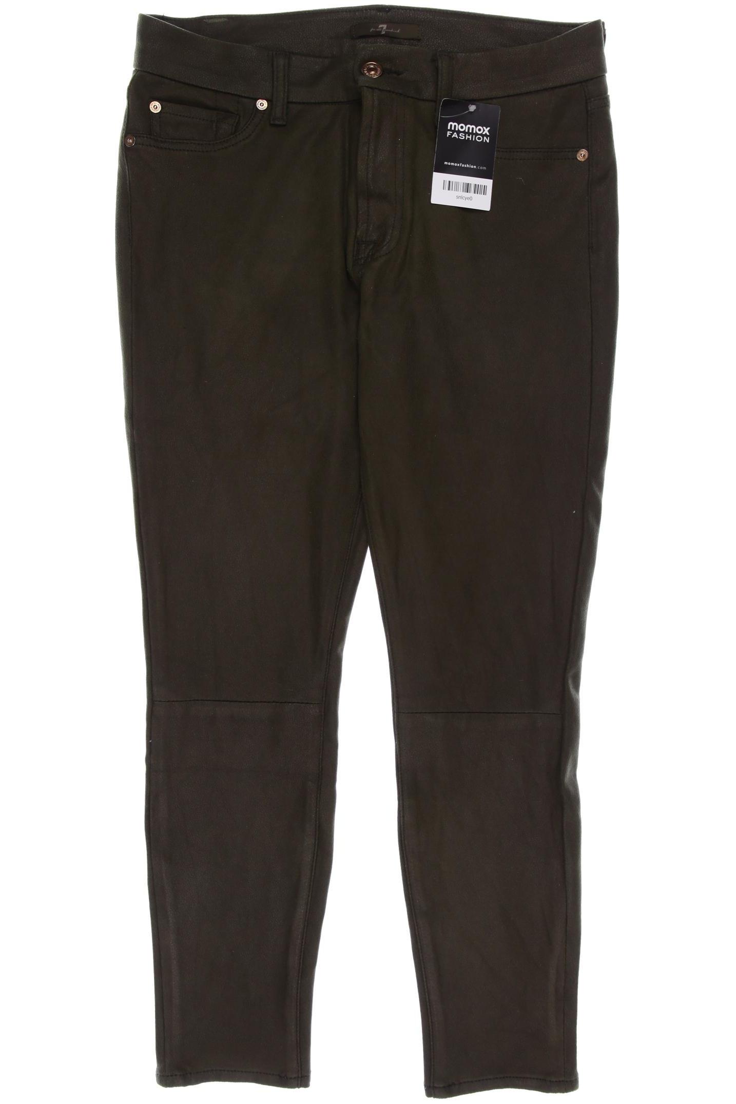 

7 for all mankind Damen Jeans, grün