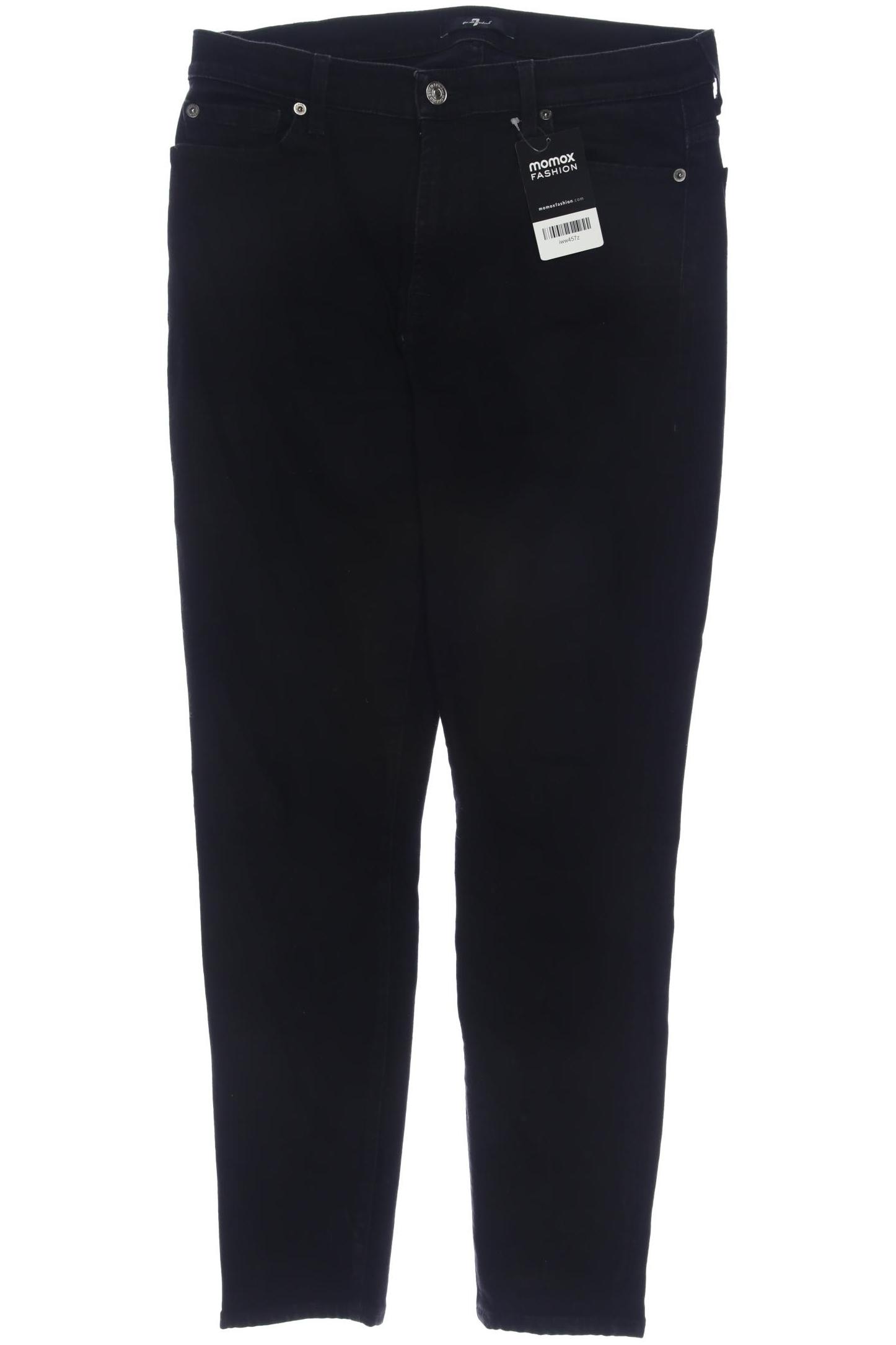 

7 for all mankind Damen Jeans, schwarz, Gr. 32