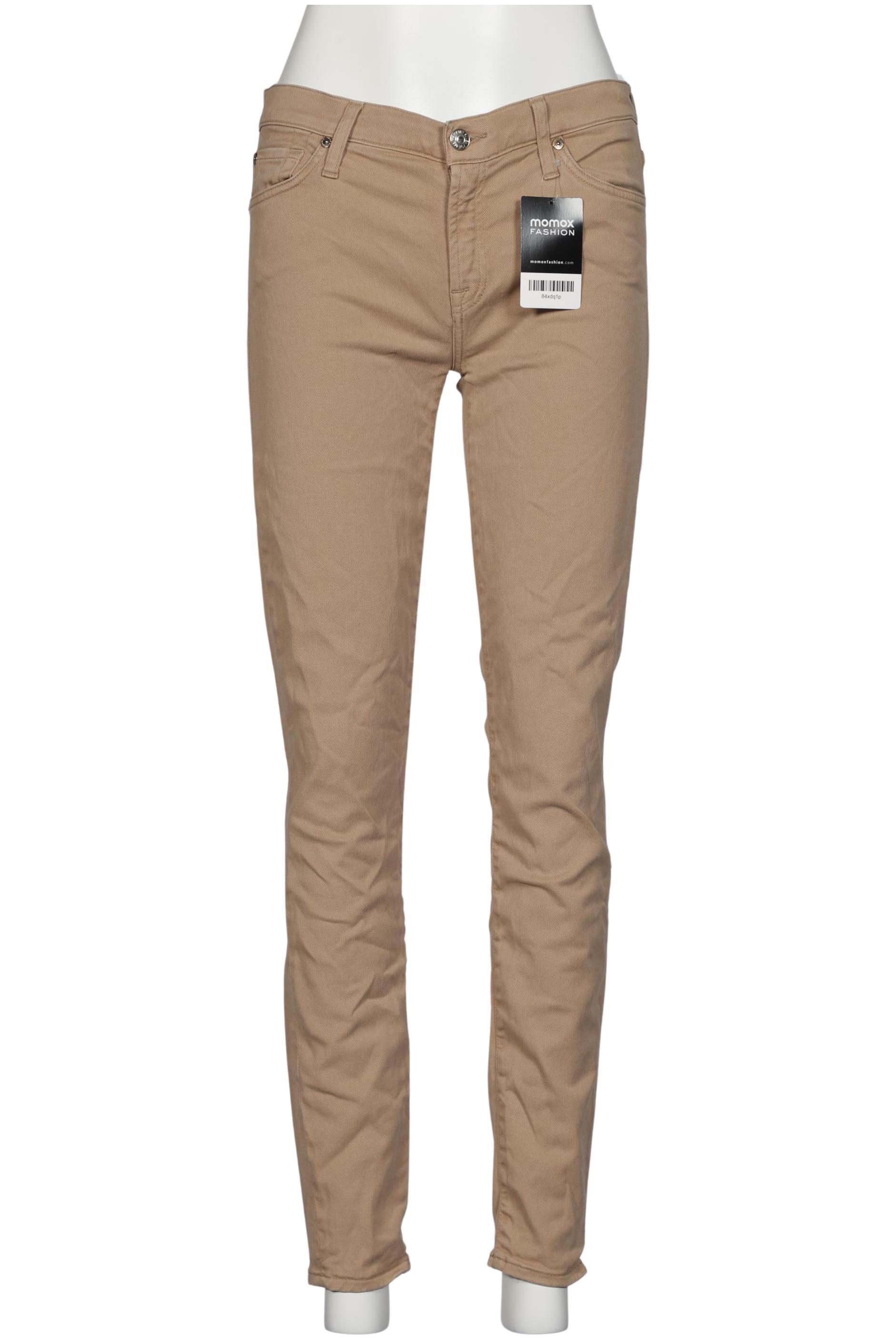 

7 for all mankind Damen Jeans, beige, Gr. 28