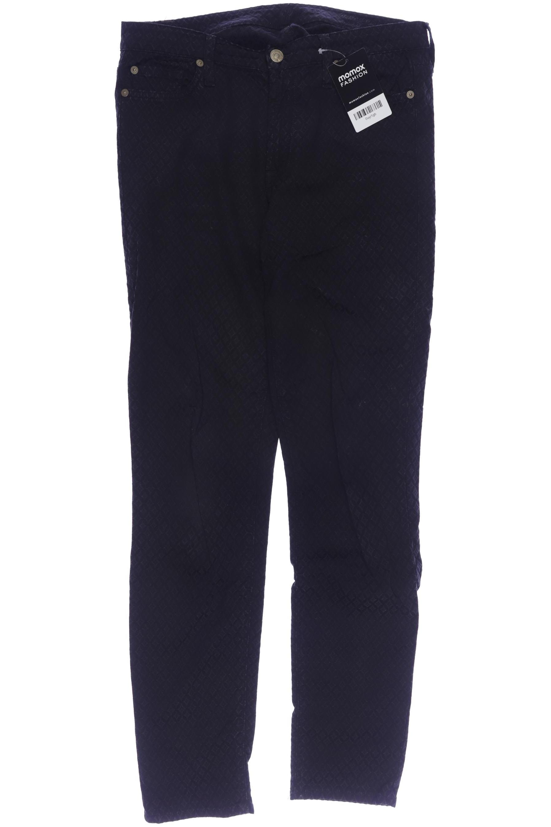 

7 for all mankind Damen Stoffhose, schwarz, Gr. 29