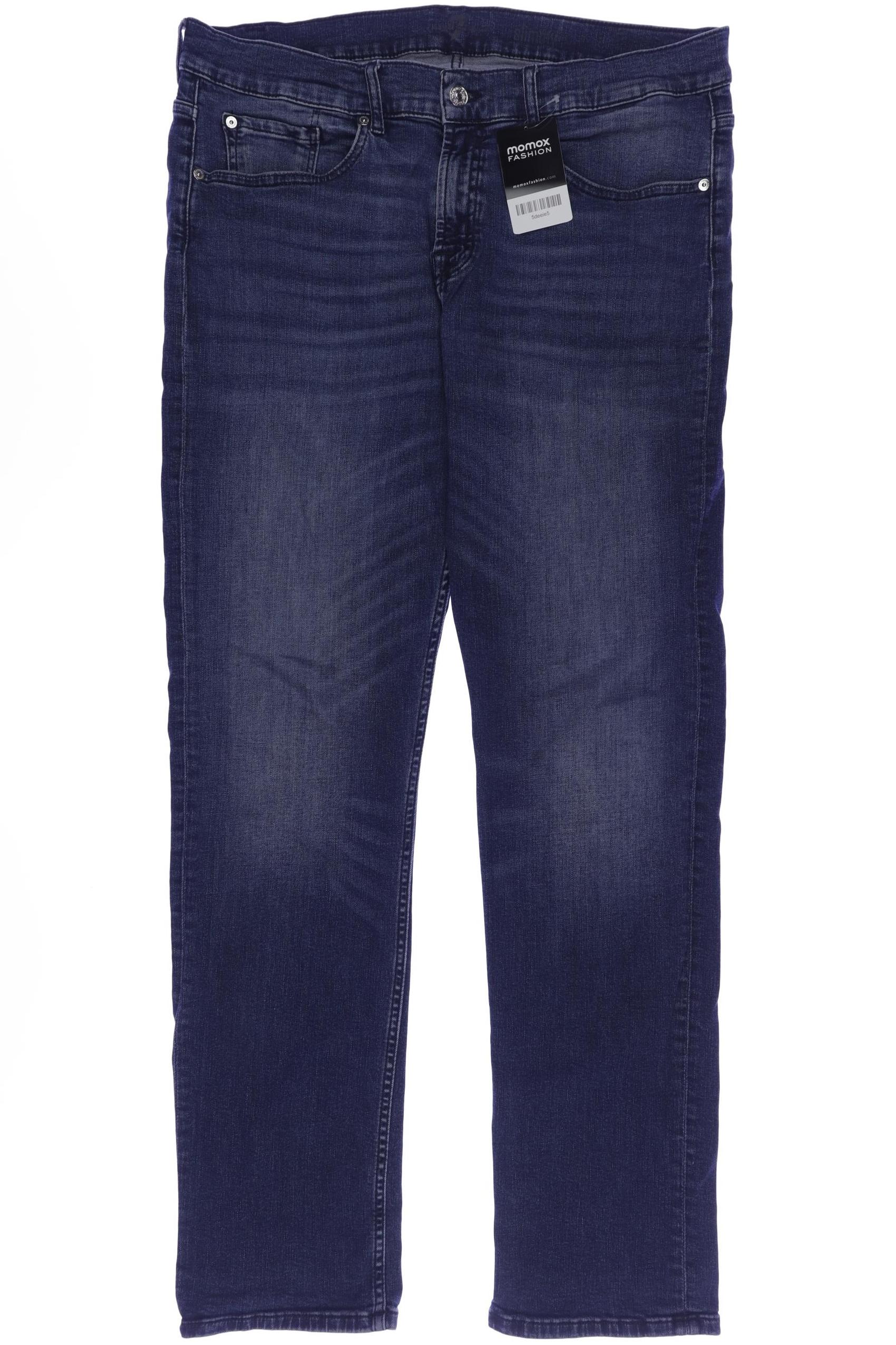 

7 for all mankind Herren Jeans, blau, Gr. 34