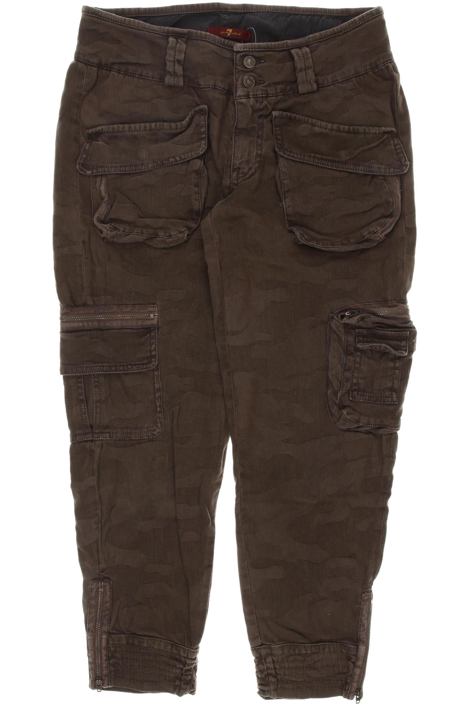 

7 for all mankind Damen Jeans, braun, Gr. 24