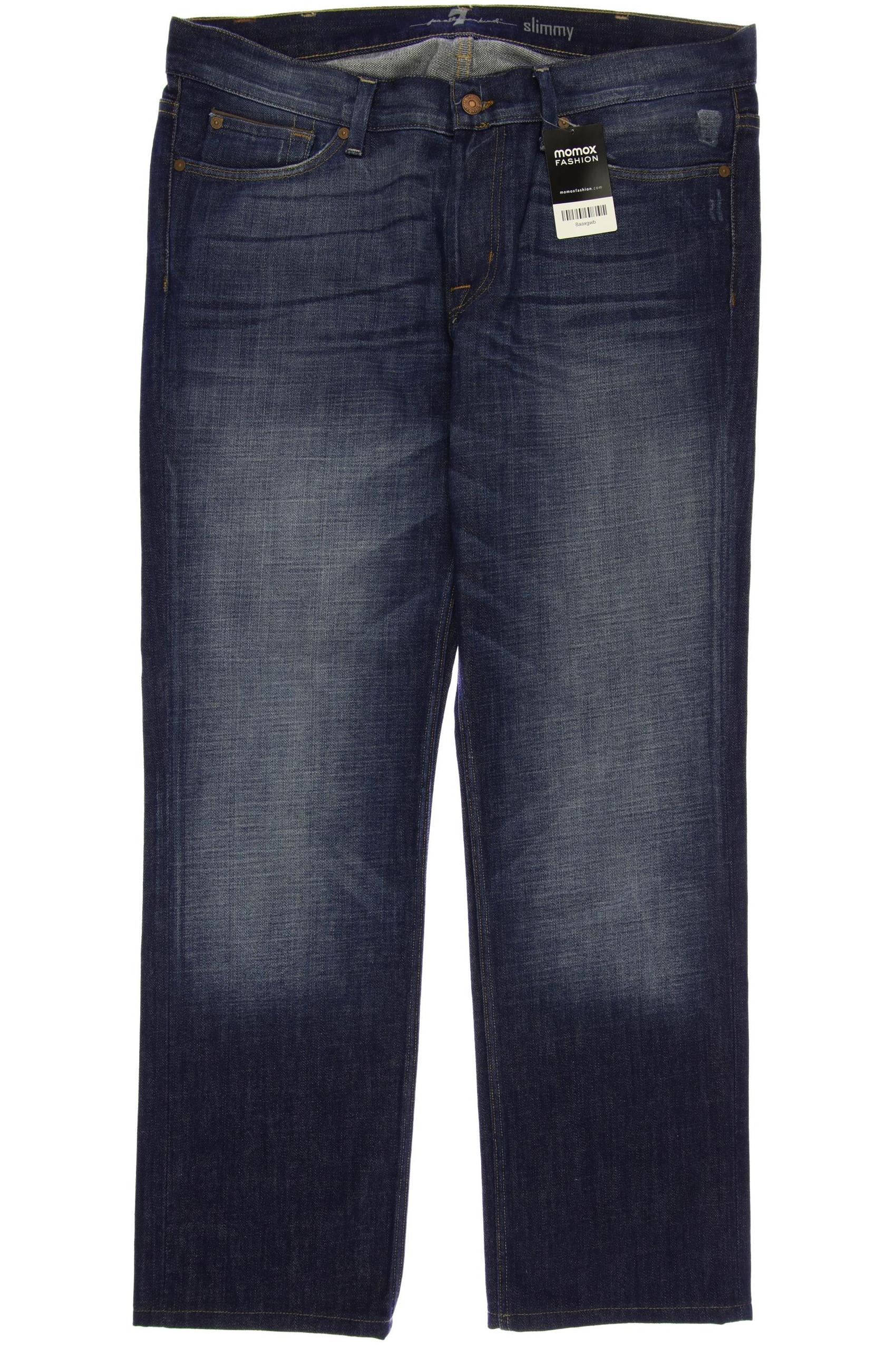 

7 for all mankind Herren Jeans, blau, Gr. 36
