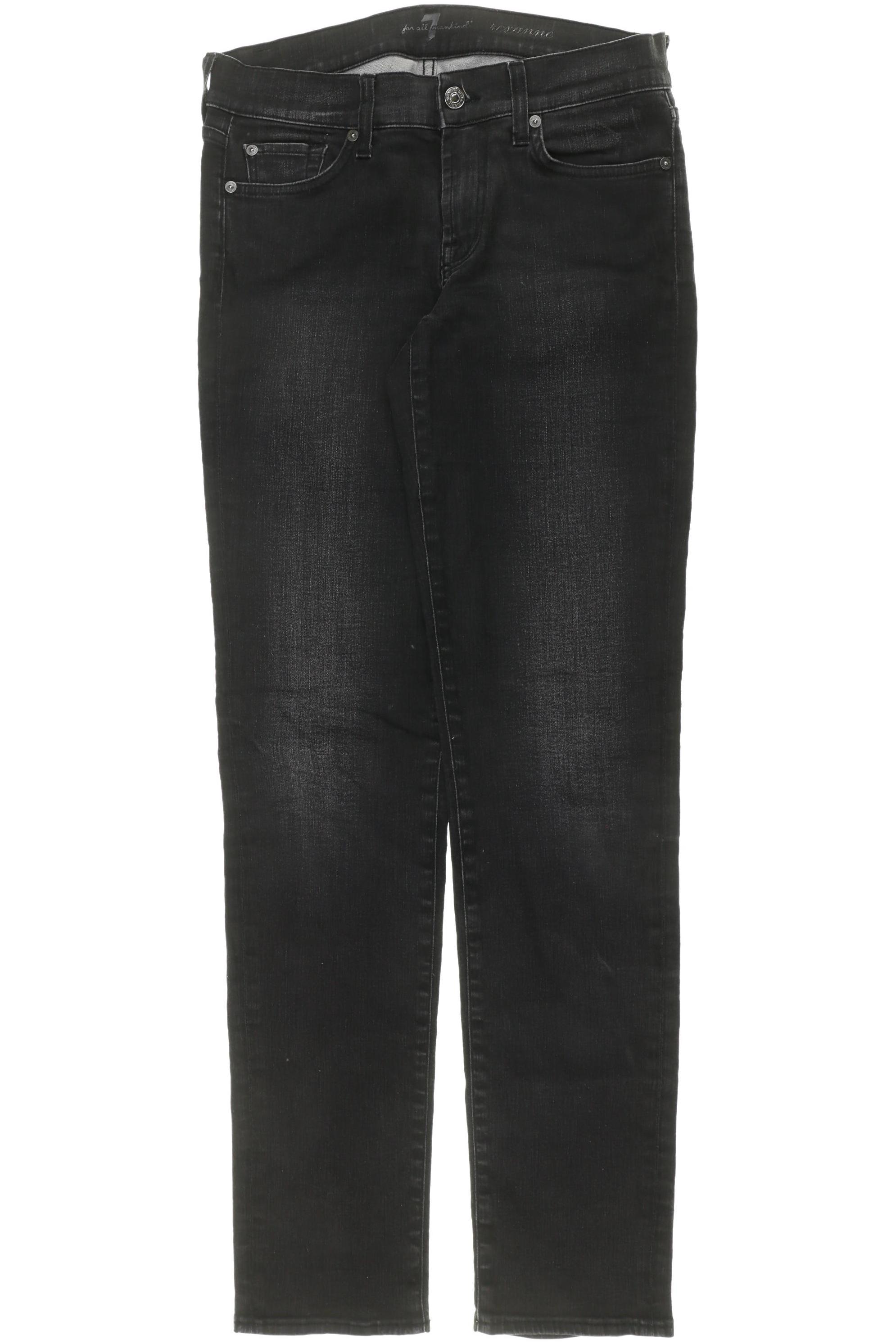 

7 for all mankind Damen Jeans, schwarz, Gr. 28