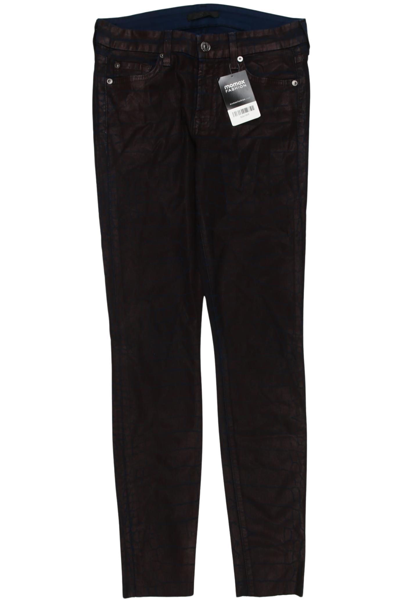 

7 for all mankind Damen Stoffhose, bordeaux, Gr. 27