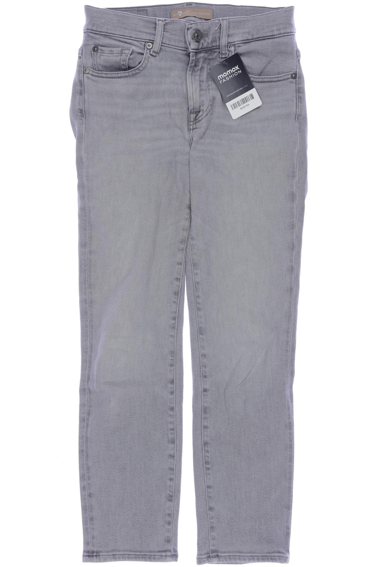 

7 for all mankind Damen Jeans, grau, Gr. 25