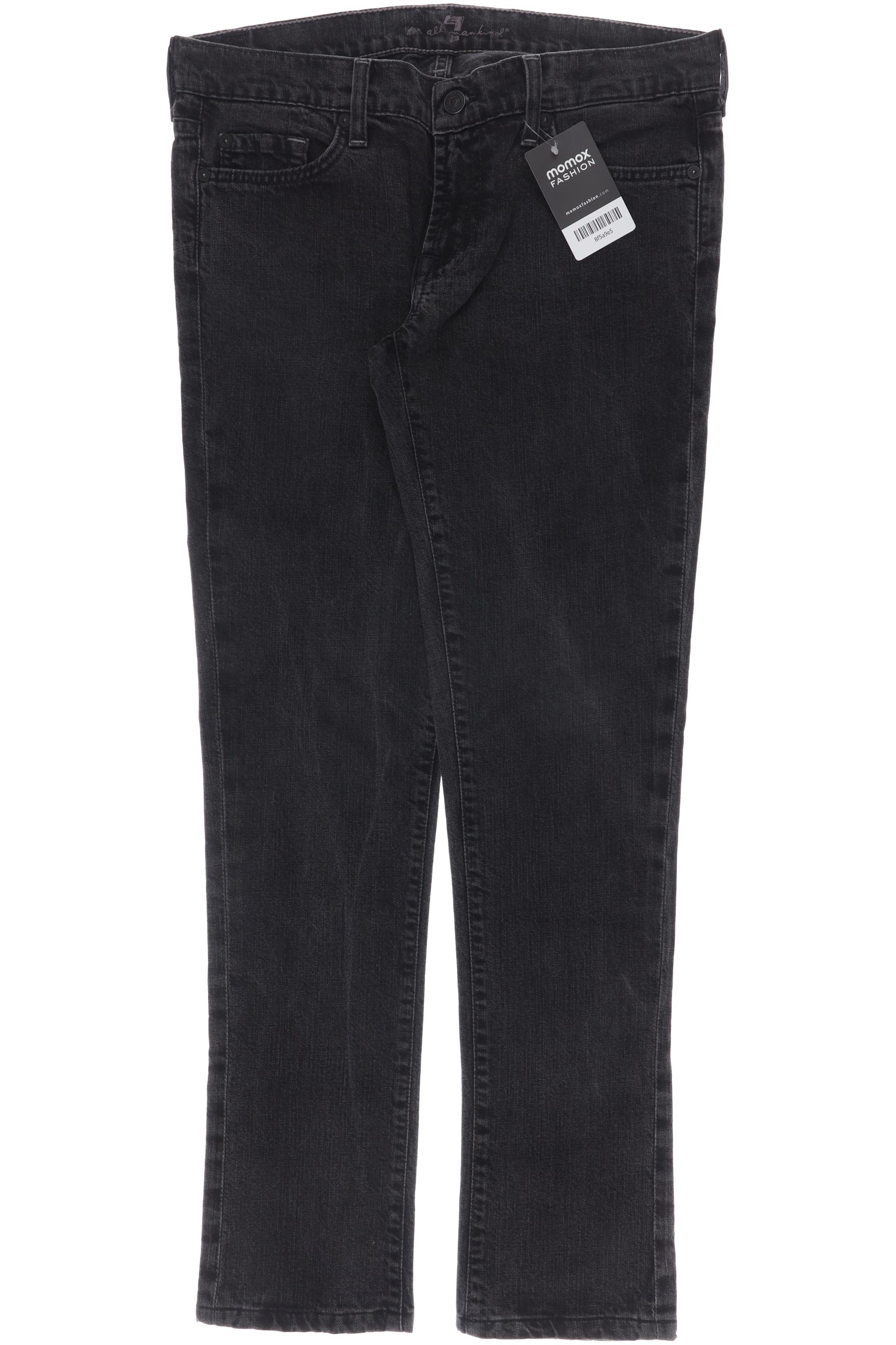 

7 for all mankind Damen Jeans, schwarz, Gr. 30