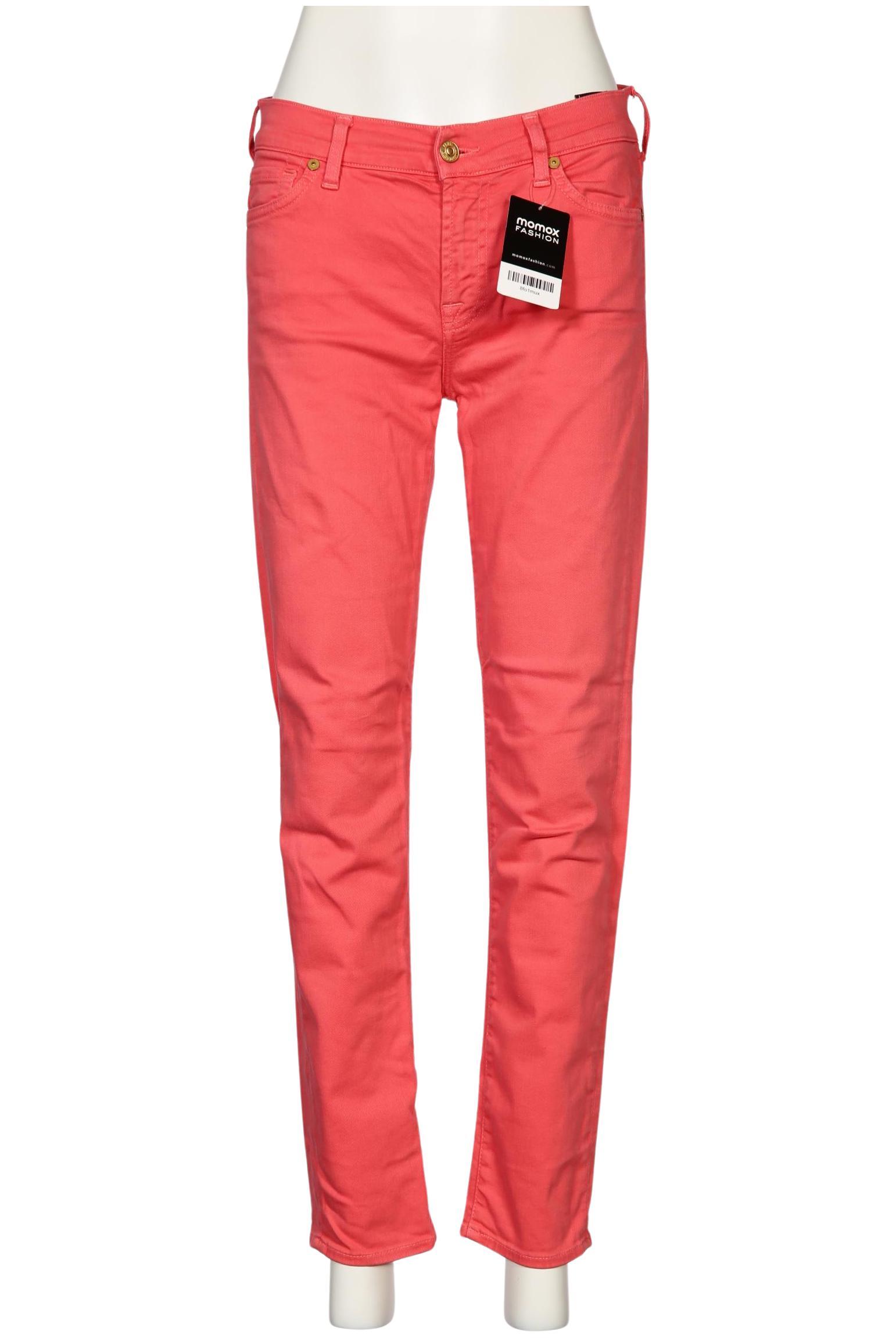 

7 for all mankind Damen Jeans, pink, Gr. 28