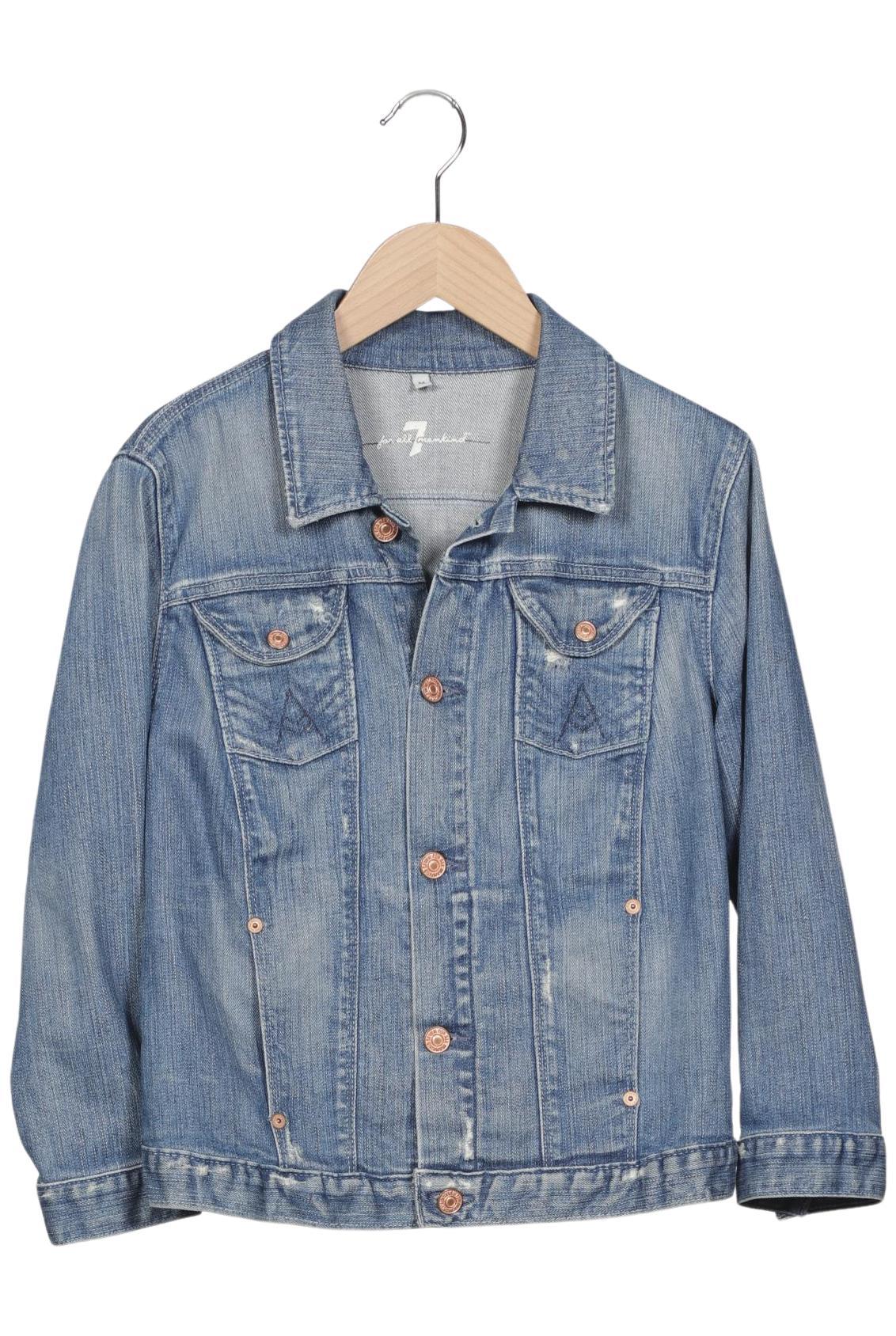 

7 for all mankind Damen Jacke, hellblau, Gr. 38