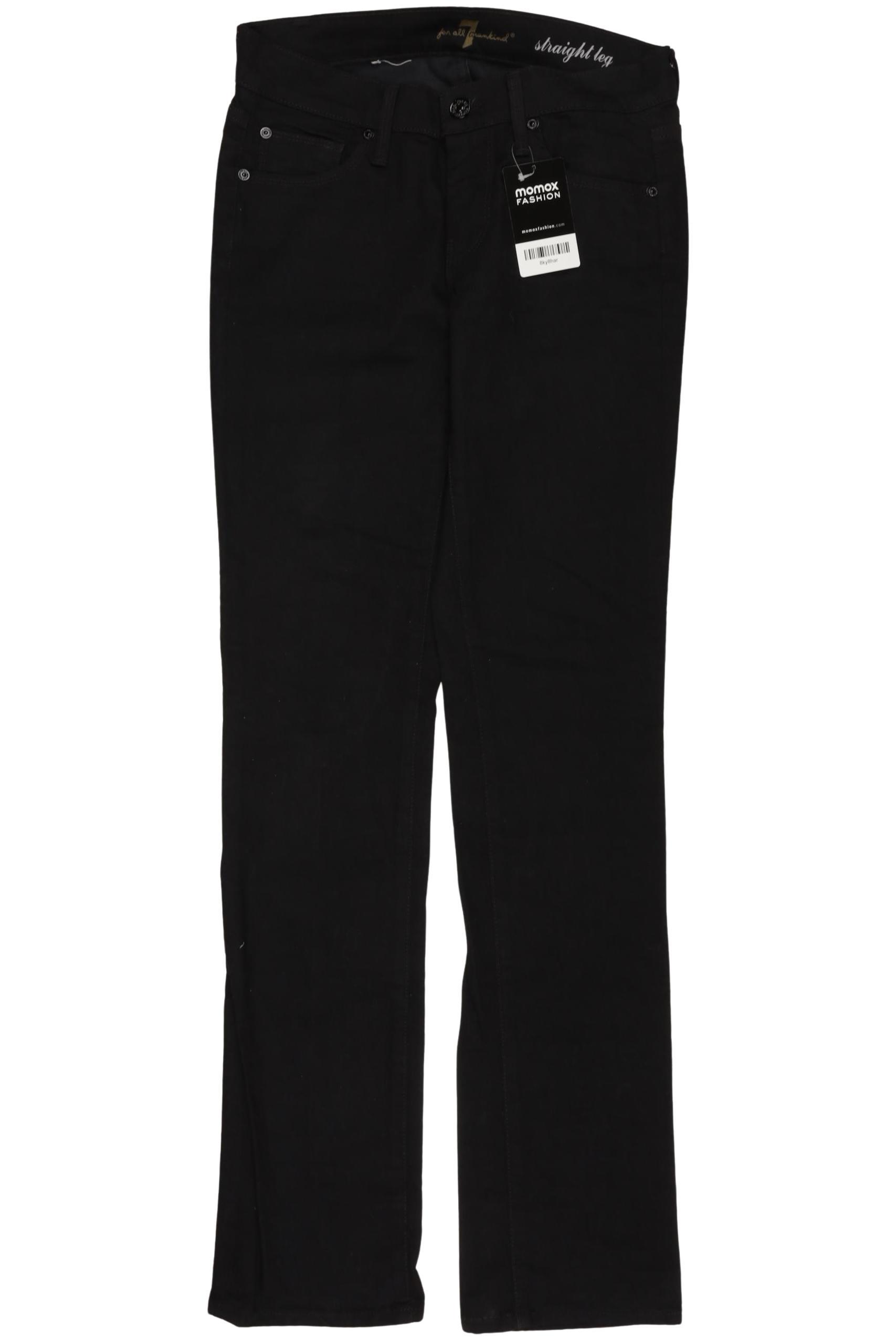 

7 for all mankind Damen Jeans, schwarz, Gr. 25
