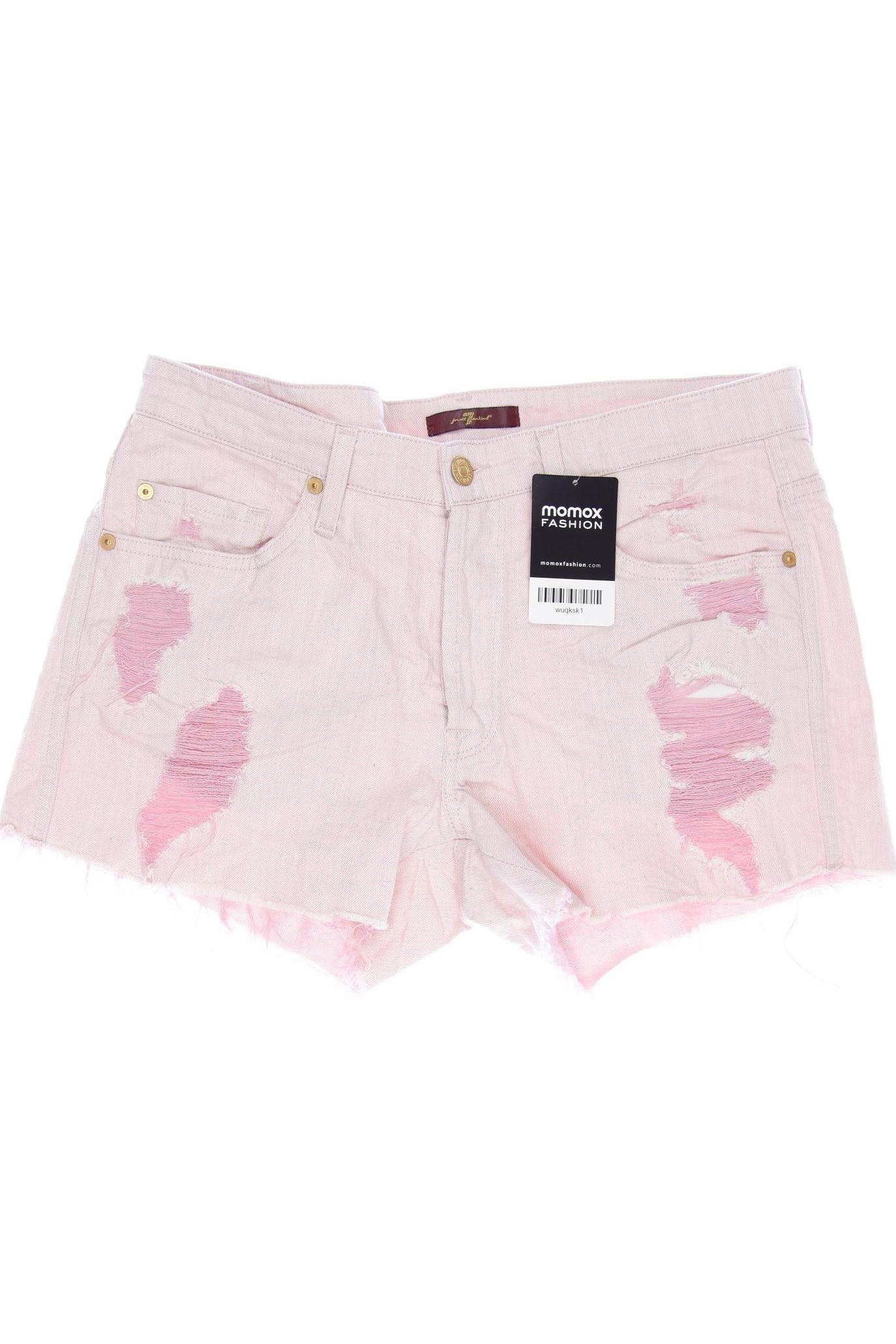 

7 for all mankind Damen Shorts, pink, Gr. 30