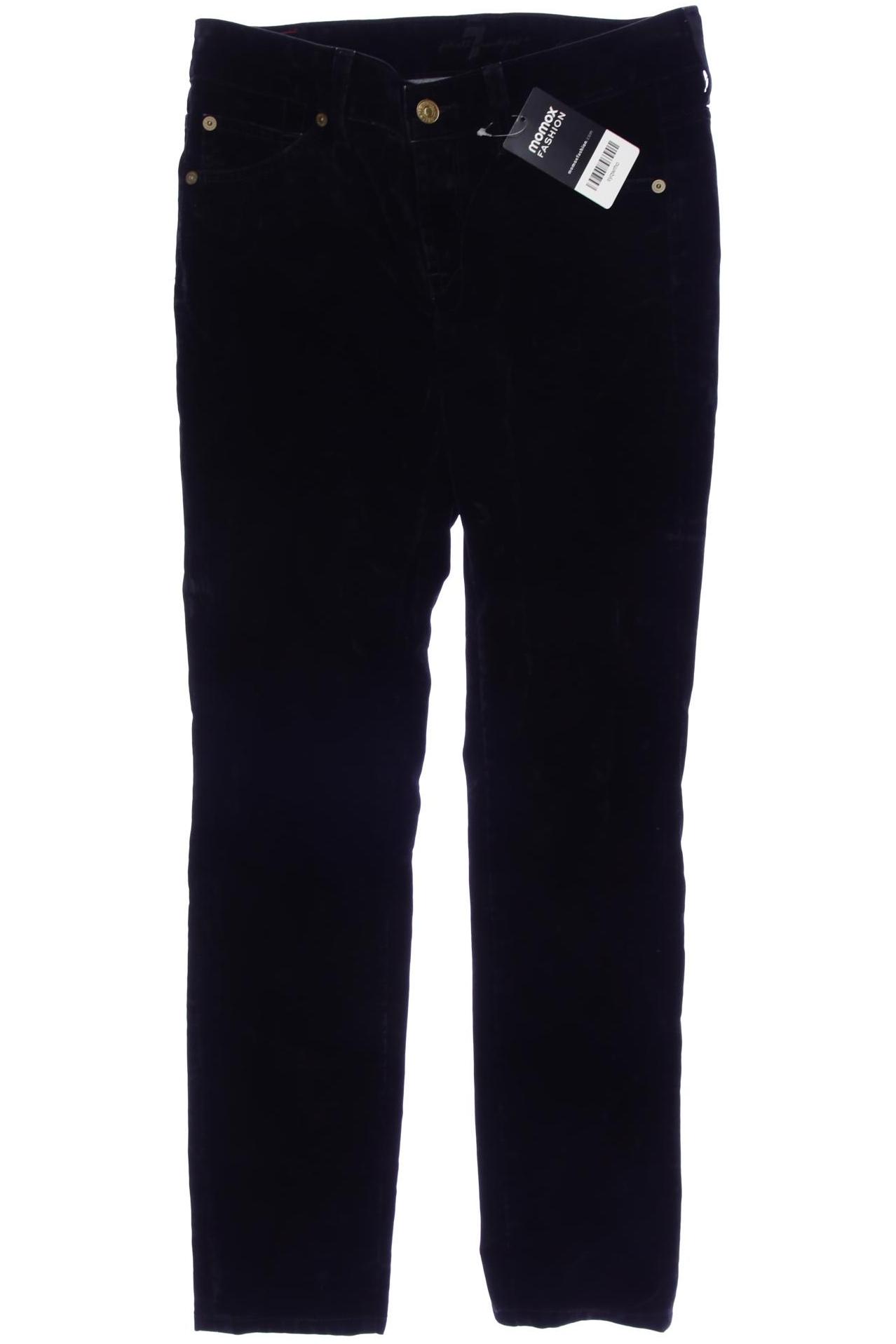 

7 for all mankind Damen Stoffhose, schwarz, Gr. 26