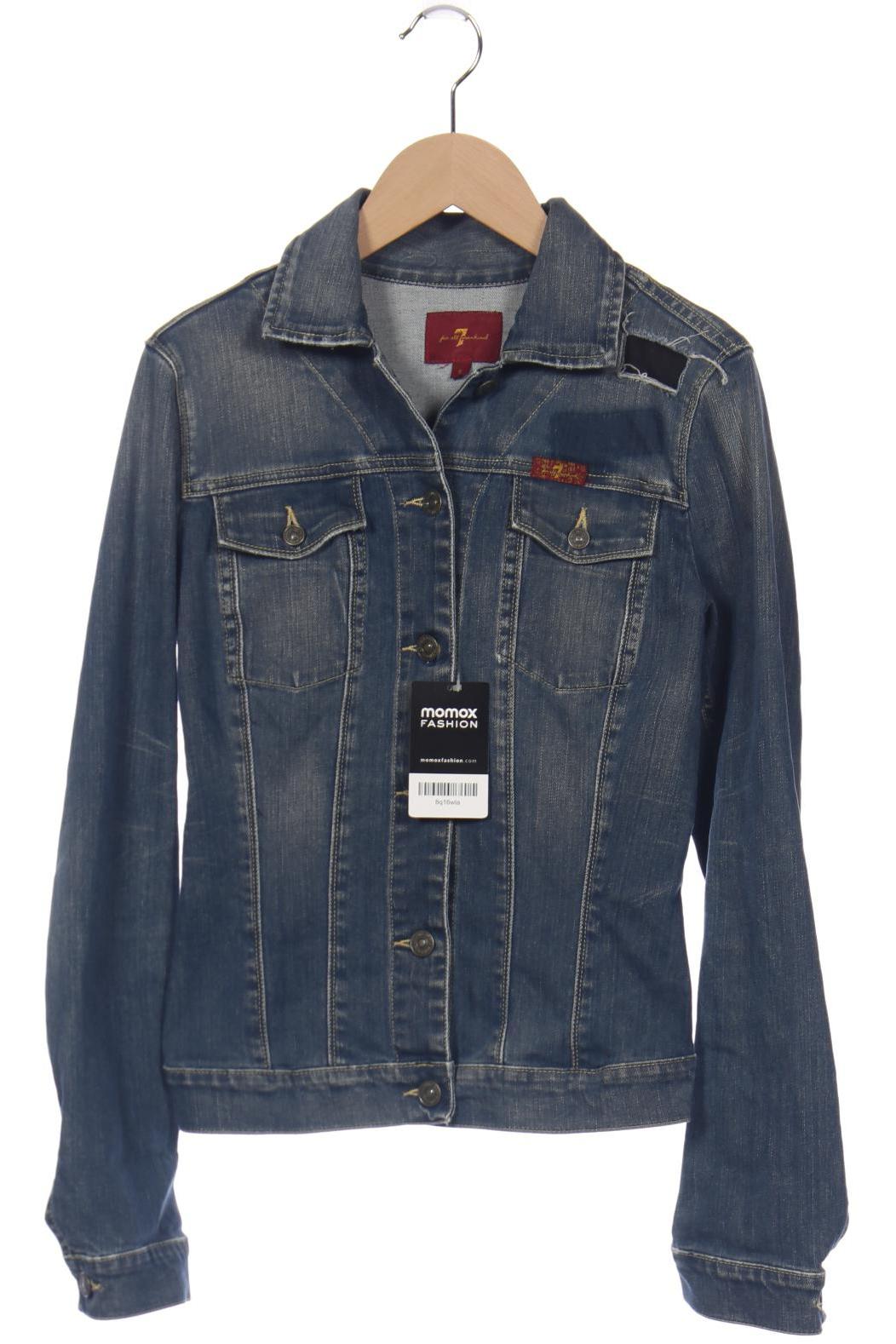 

7 for all mankind Damen Jacke, blau