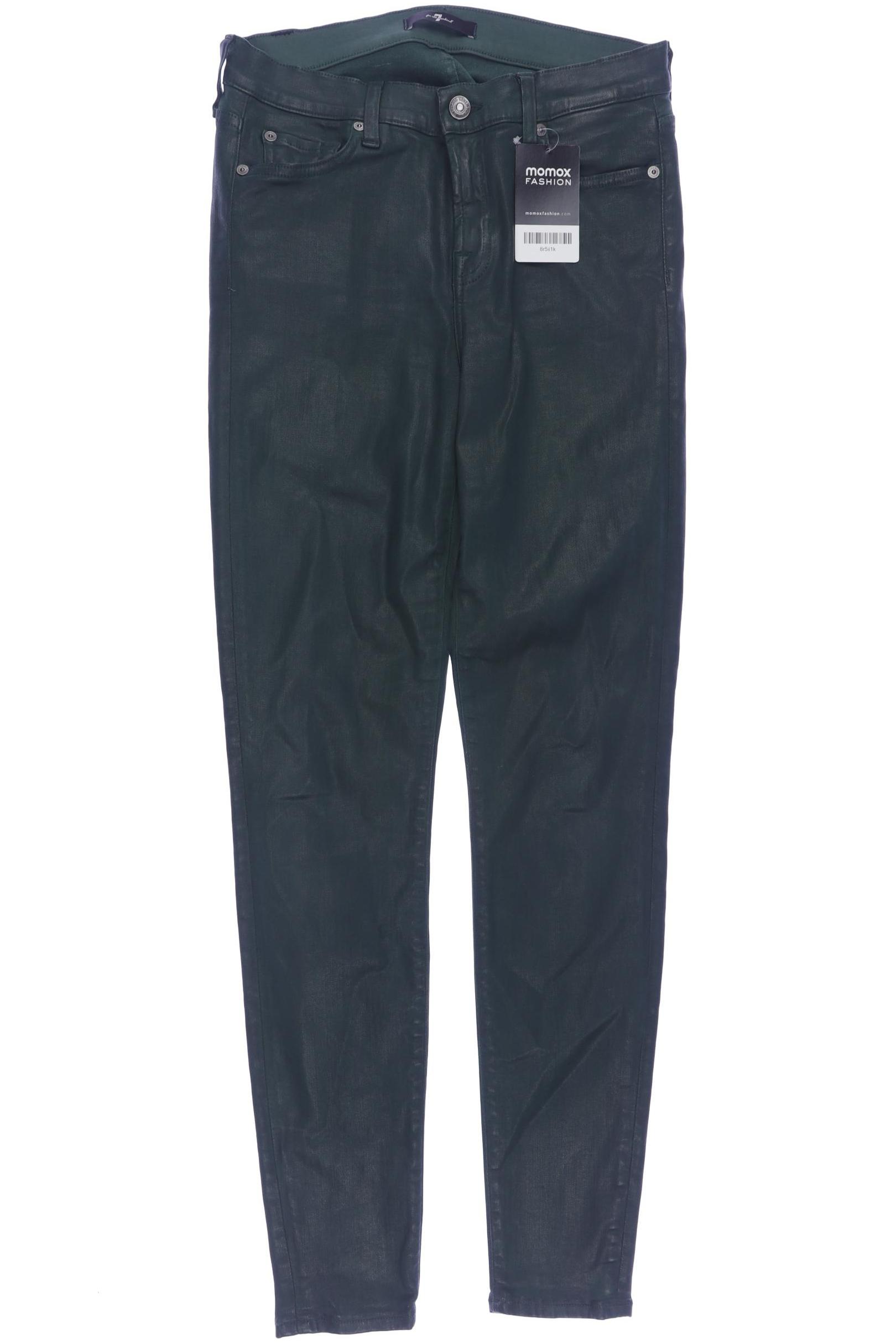 

7 for all mankind Damen Jeans, grün, Gr. 29