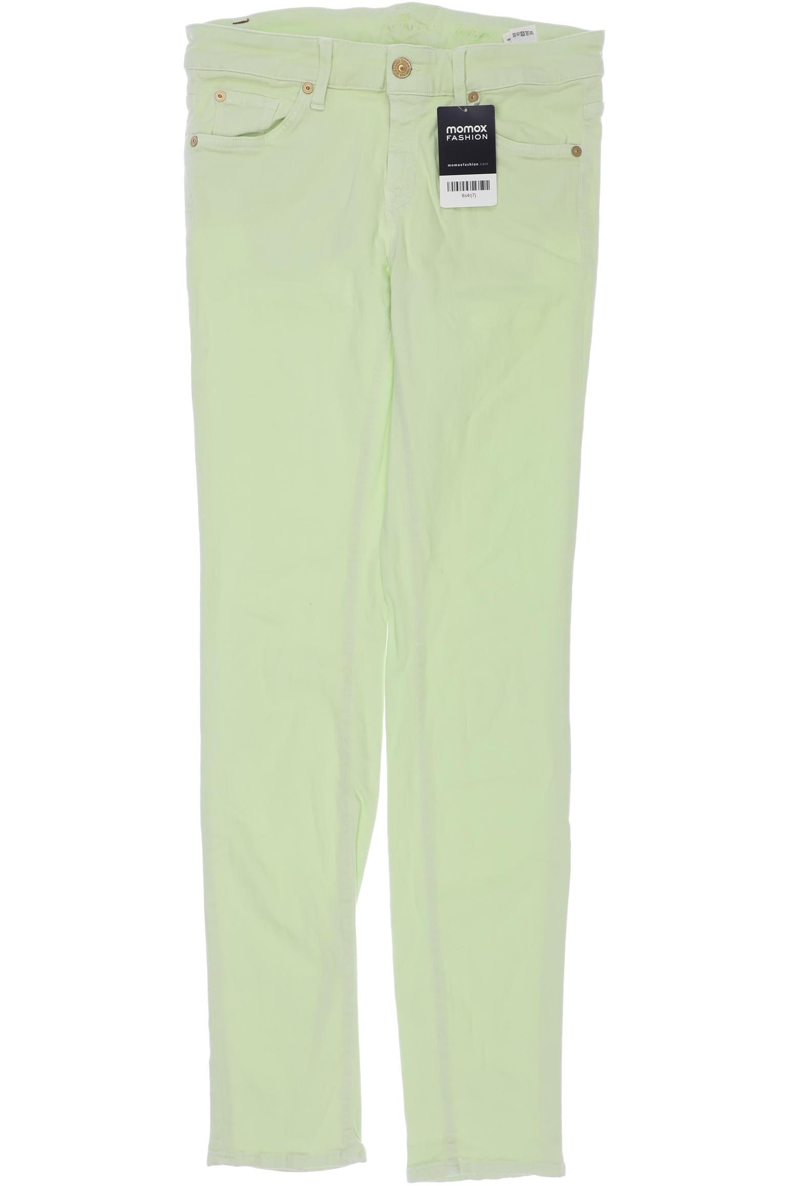 

7 for all mankind Damen Stoffhose, grün, Gr. 29