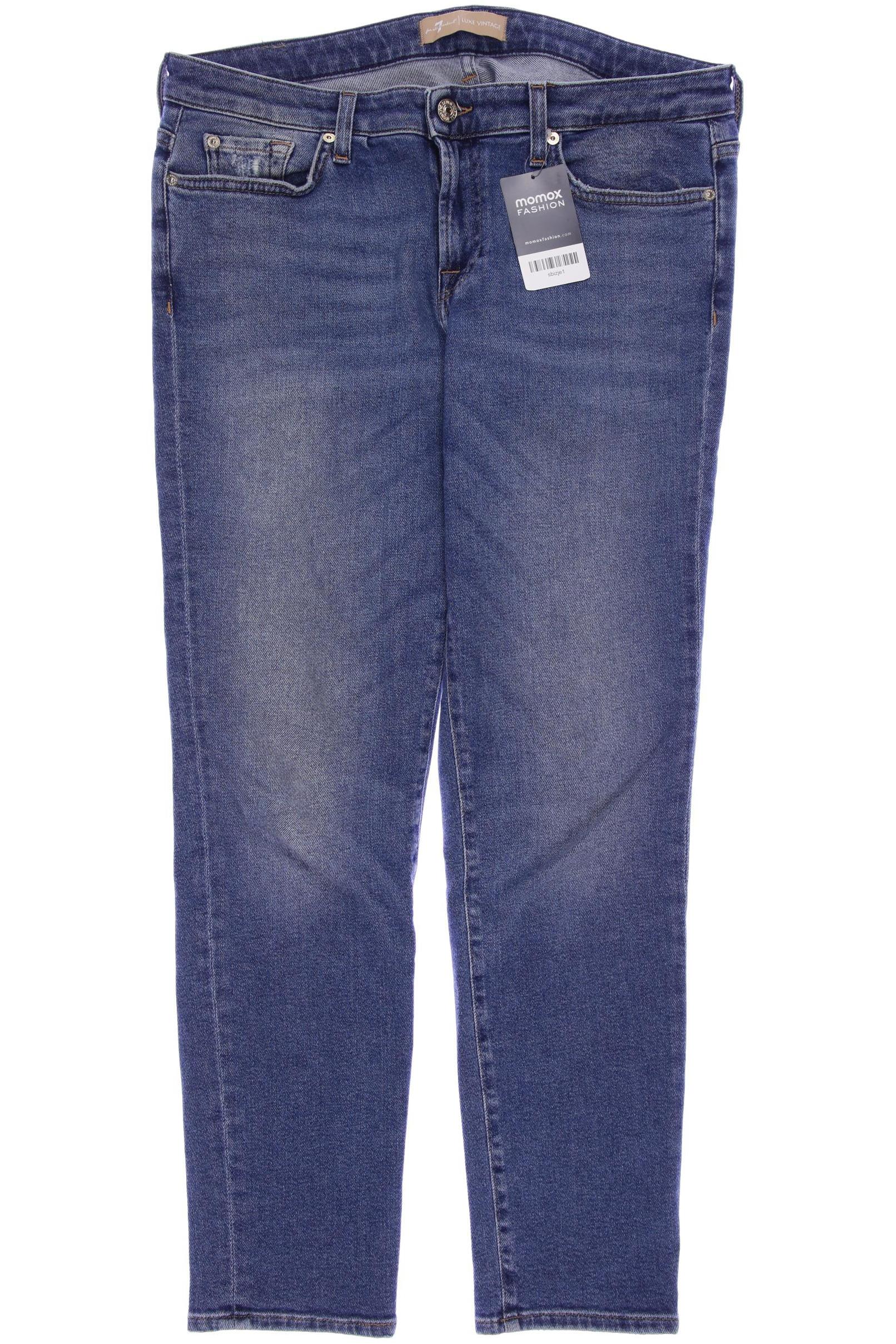 

7 for all mankind Damen Jeans, blau