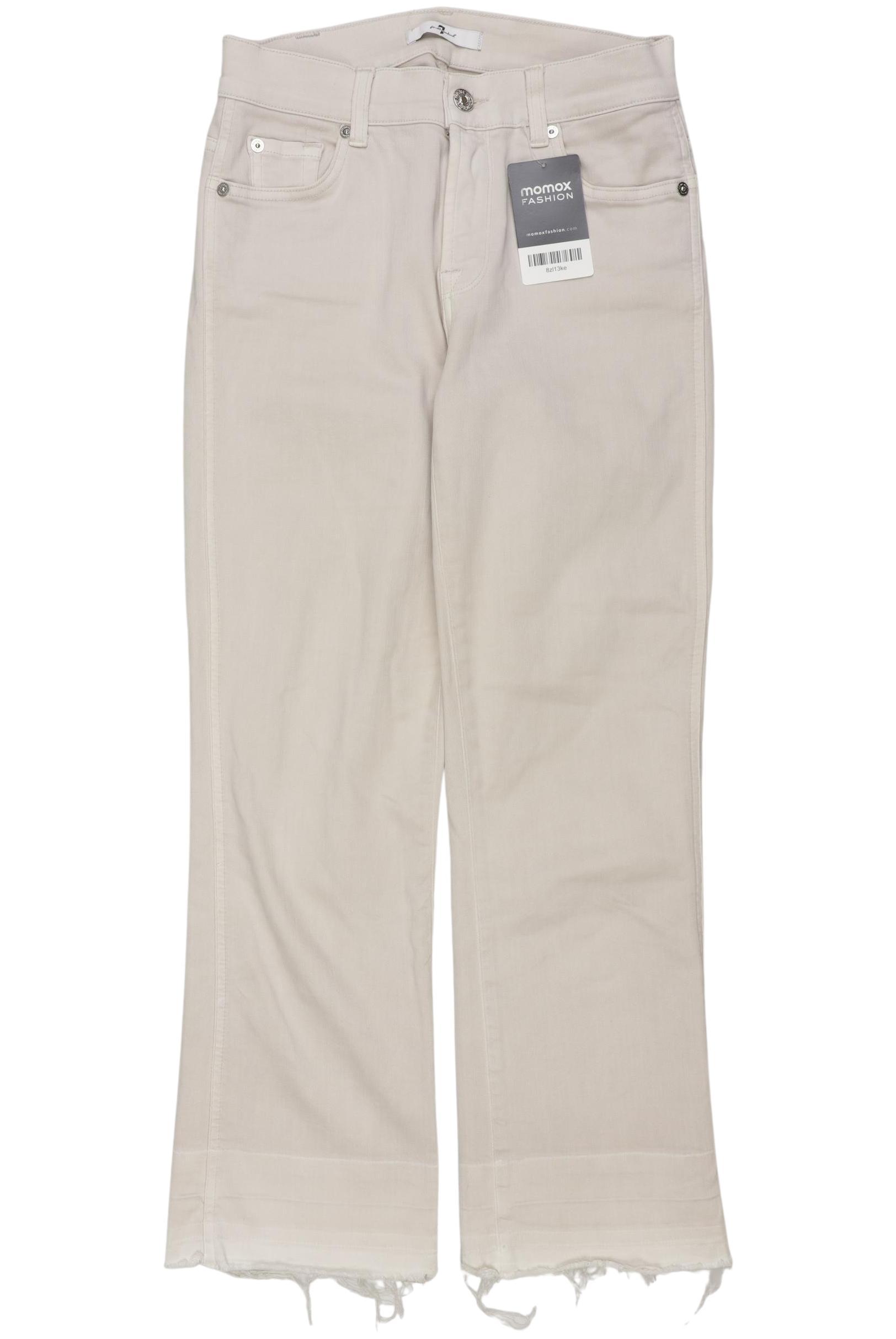

7 for all mankind Damen Jeans, beige, Gr. 26