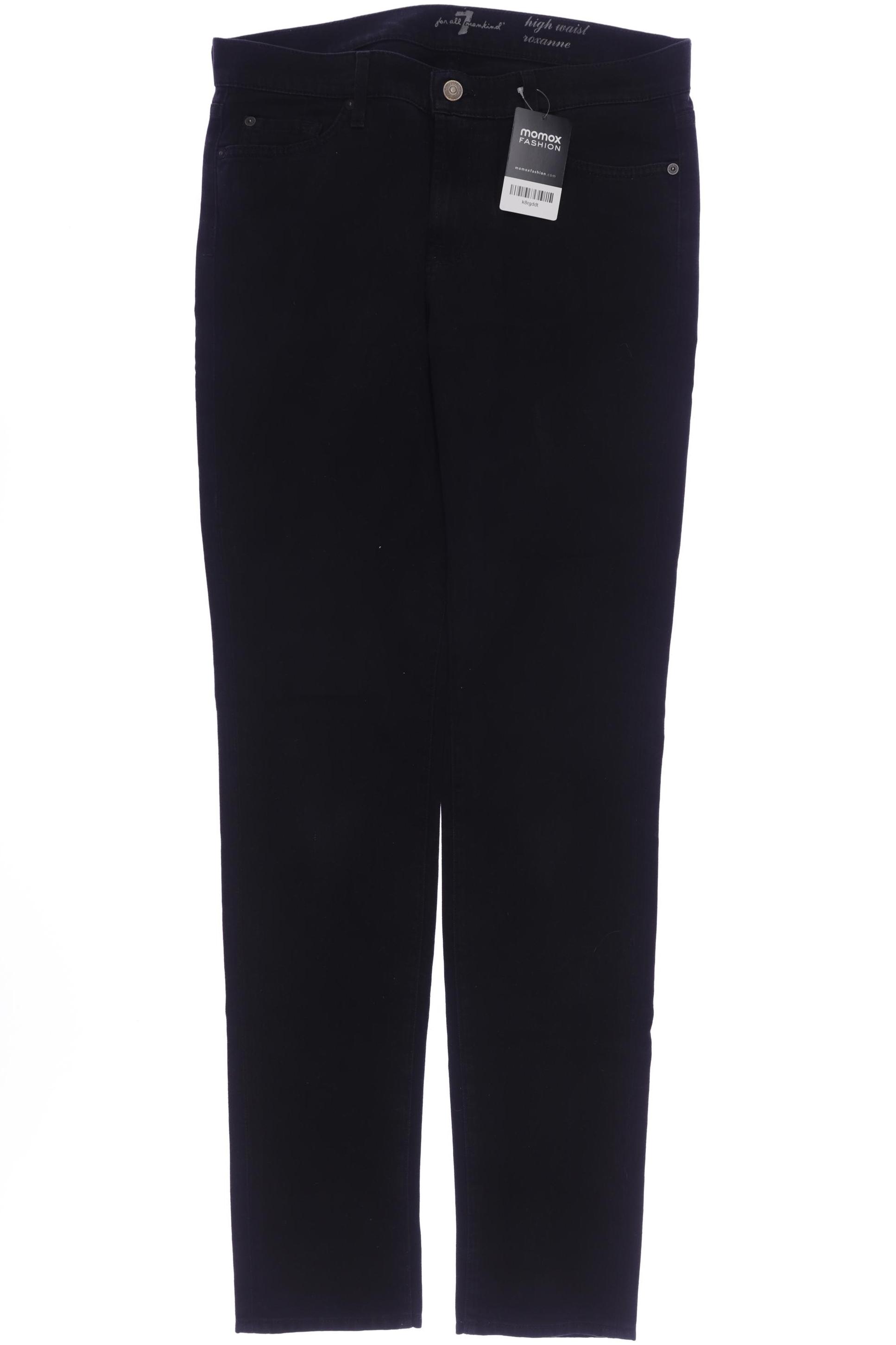 

7 for all mankind Damen Jeans, schwarz, Gr. 30