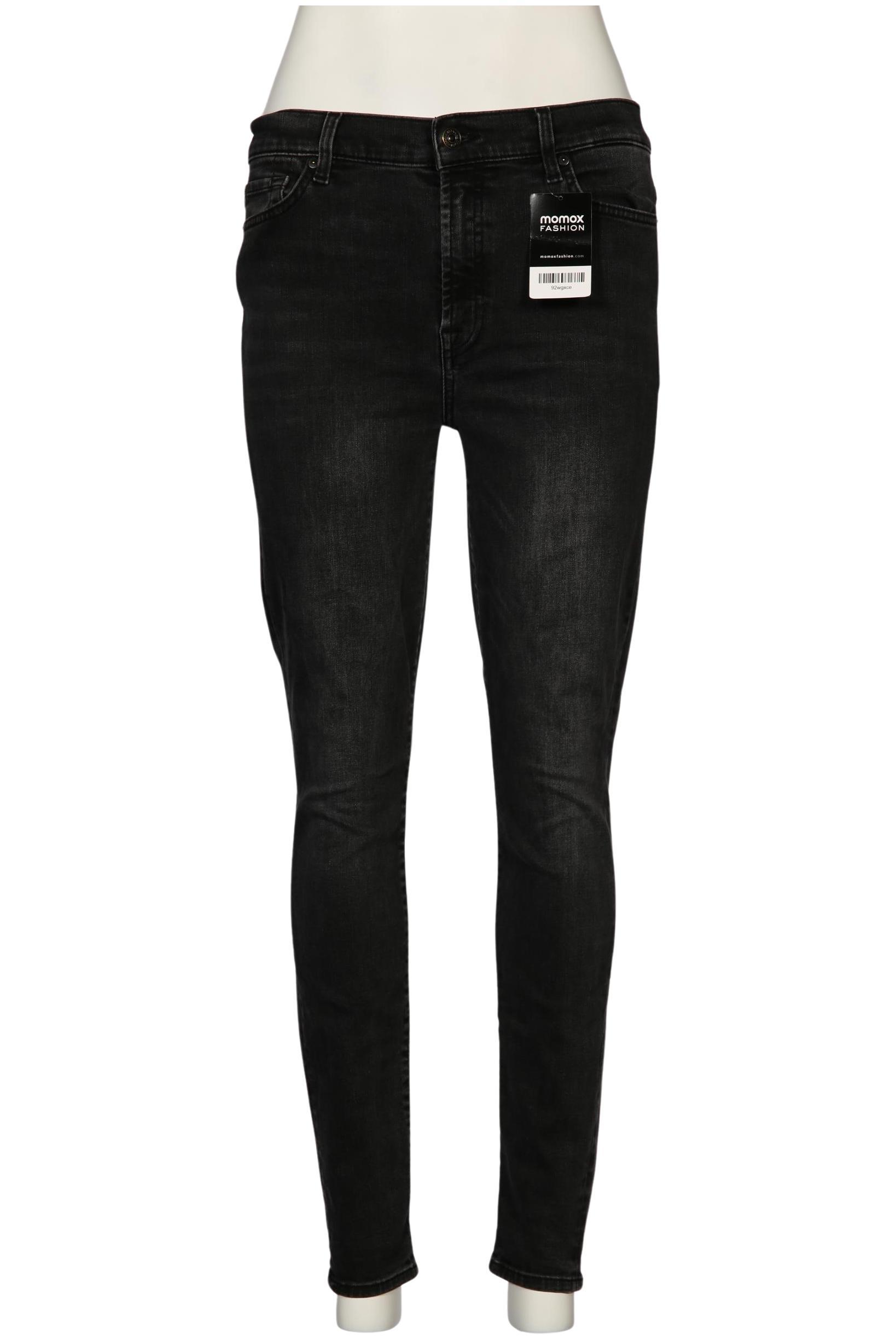

7 for all mankind Damen Jeans, schwarz, Gr. 32