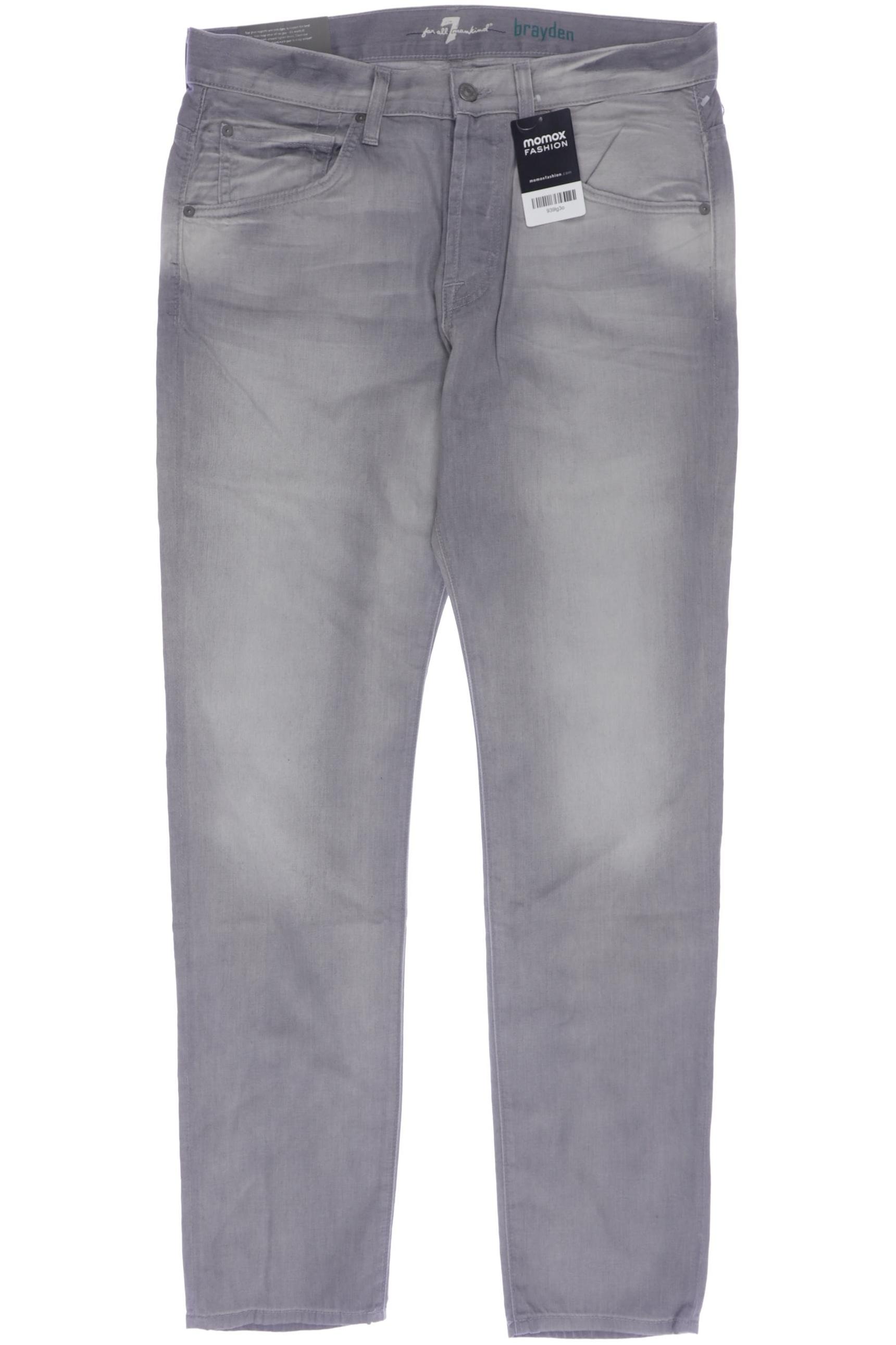 

7 for all mankind Herren Jeans, grau, Gr. 32