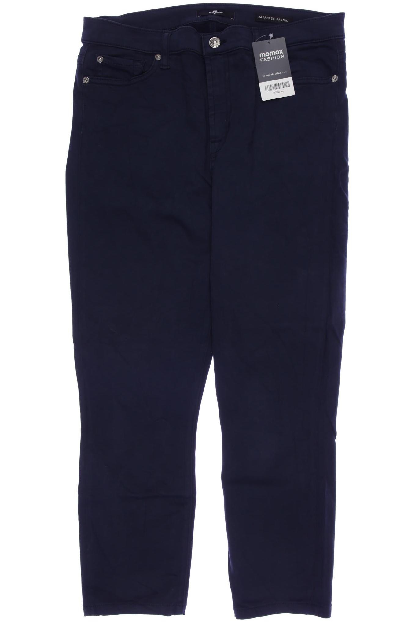 

7 for all mankind Damen Stoffhose, marineblau, Gr. 32